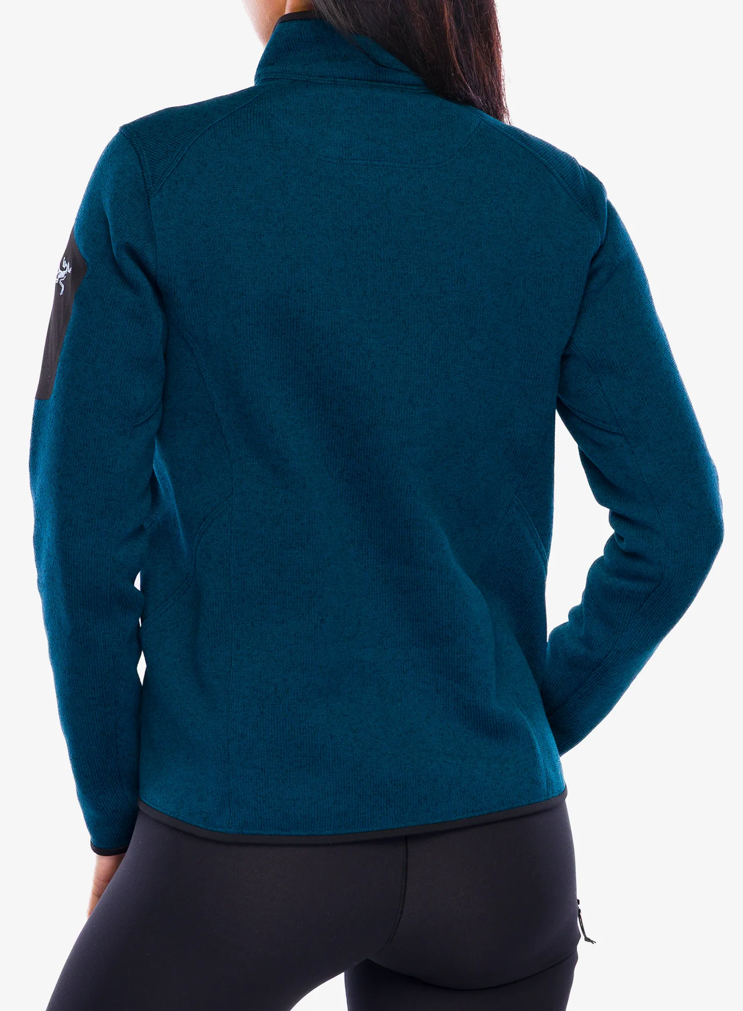Ženski flis Arcteryx Covert Cardigan - midnight frost heather/heather