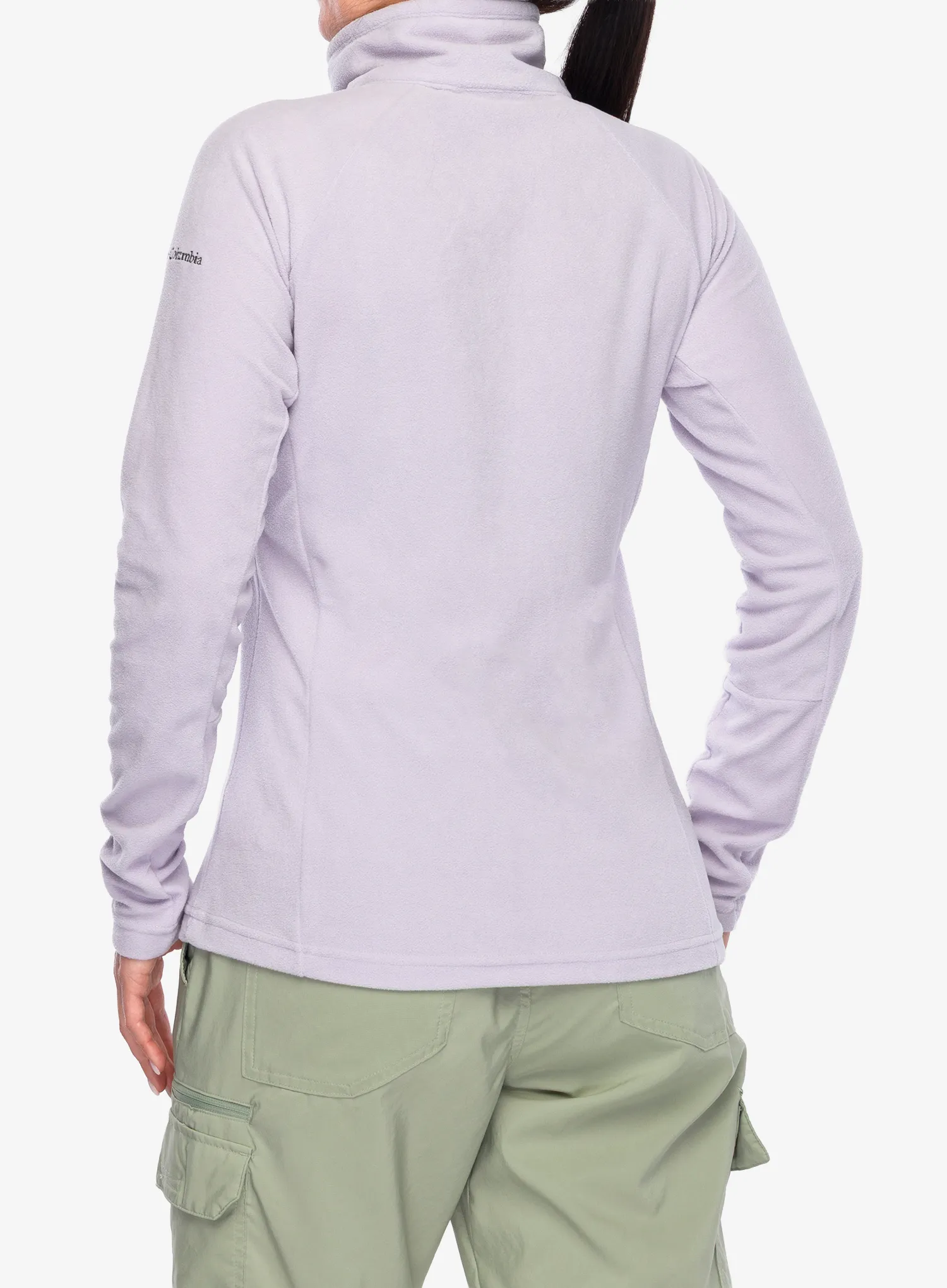 Ženski flis Columbia Glacial IV 1/2 Zip - lavender pearl