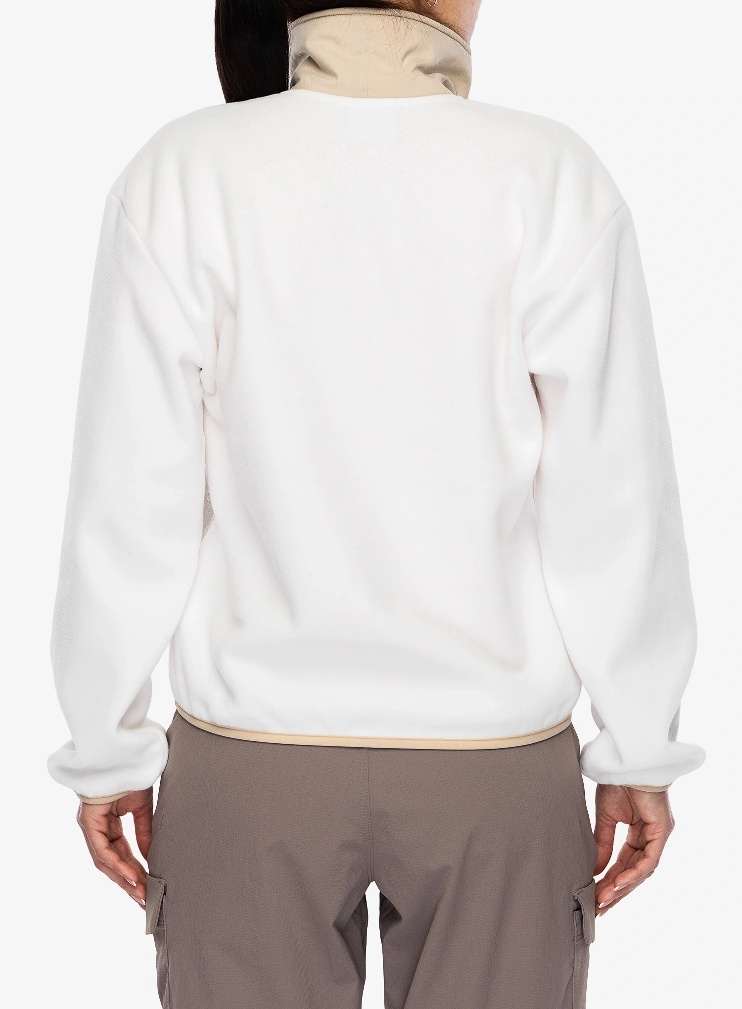 Ženski flis Columbia Sequoia Grove Half Zip Fleece - sea salt/dark stone/a.fossil