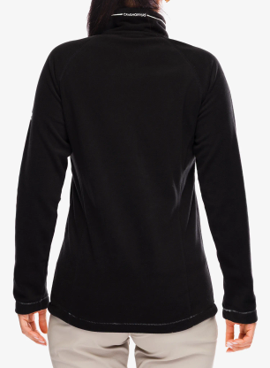 Ženski flis Craghoppers Miska VI Half Zip - black