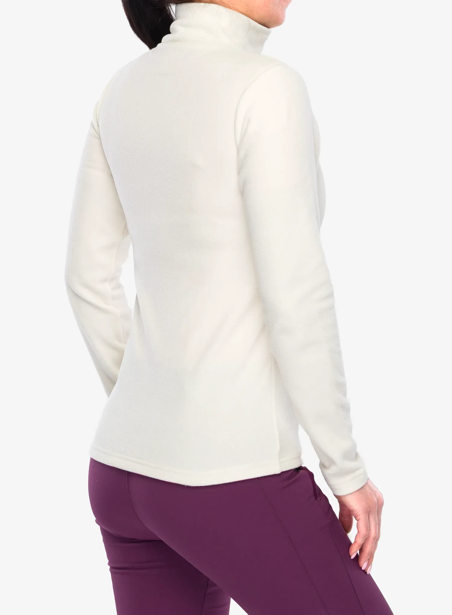 Ženski flis Kari Traa Kari Full Zip Fleece - light beige