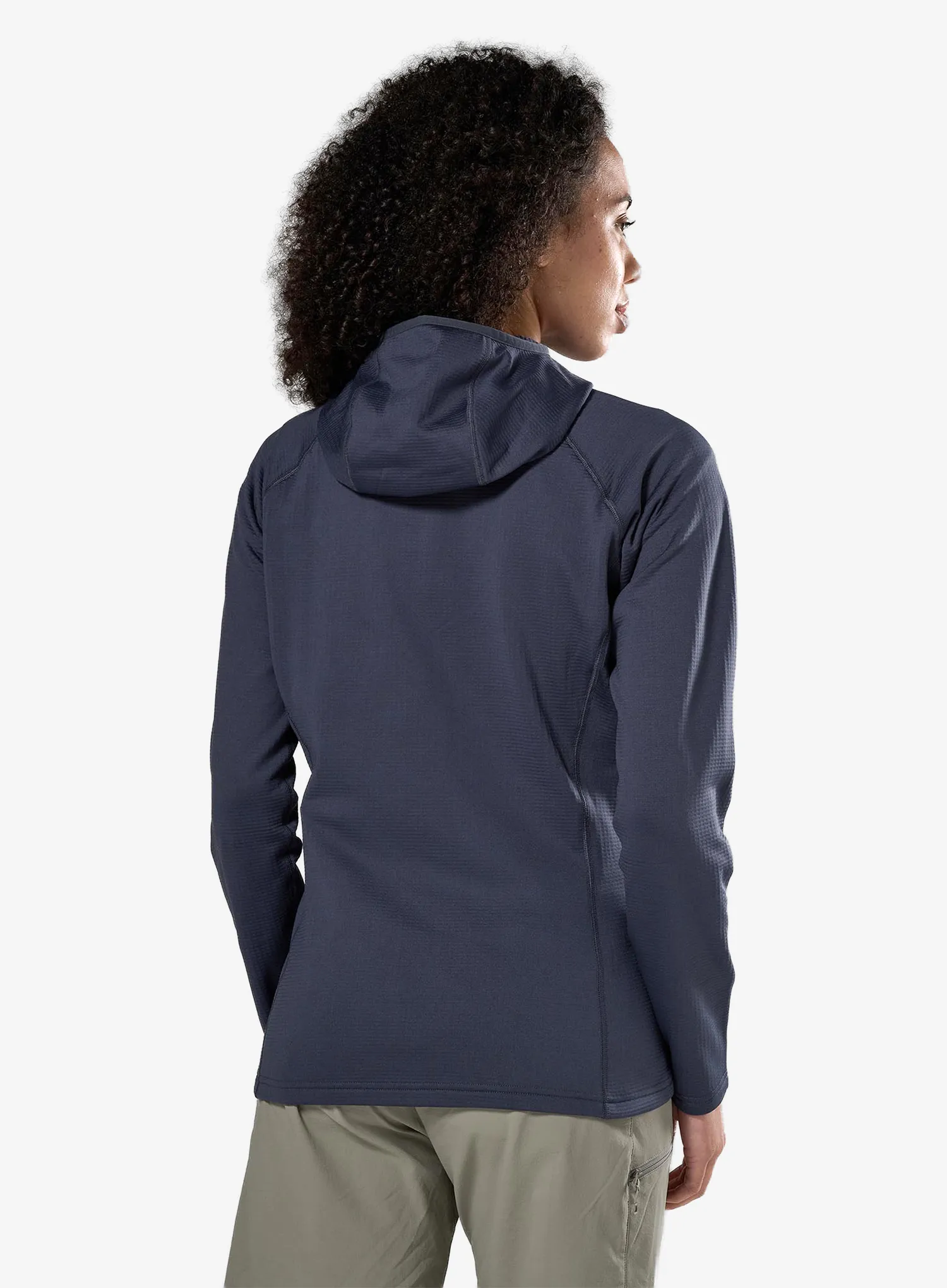 Ženski flis Montane Protium Cp Hoodie - dark sky