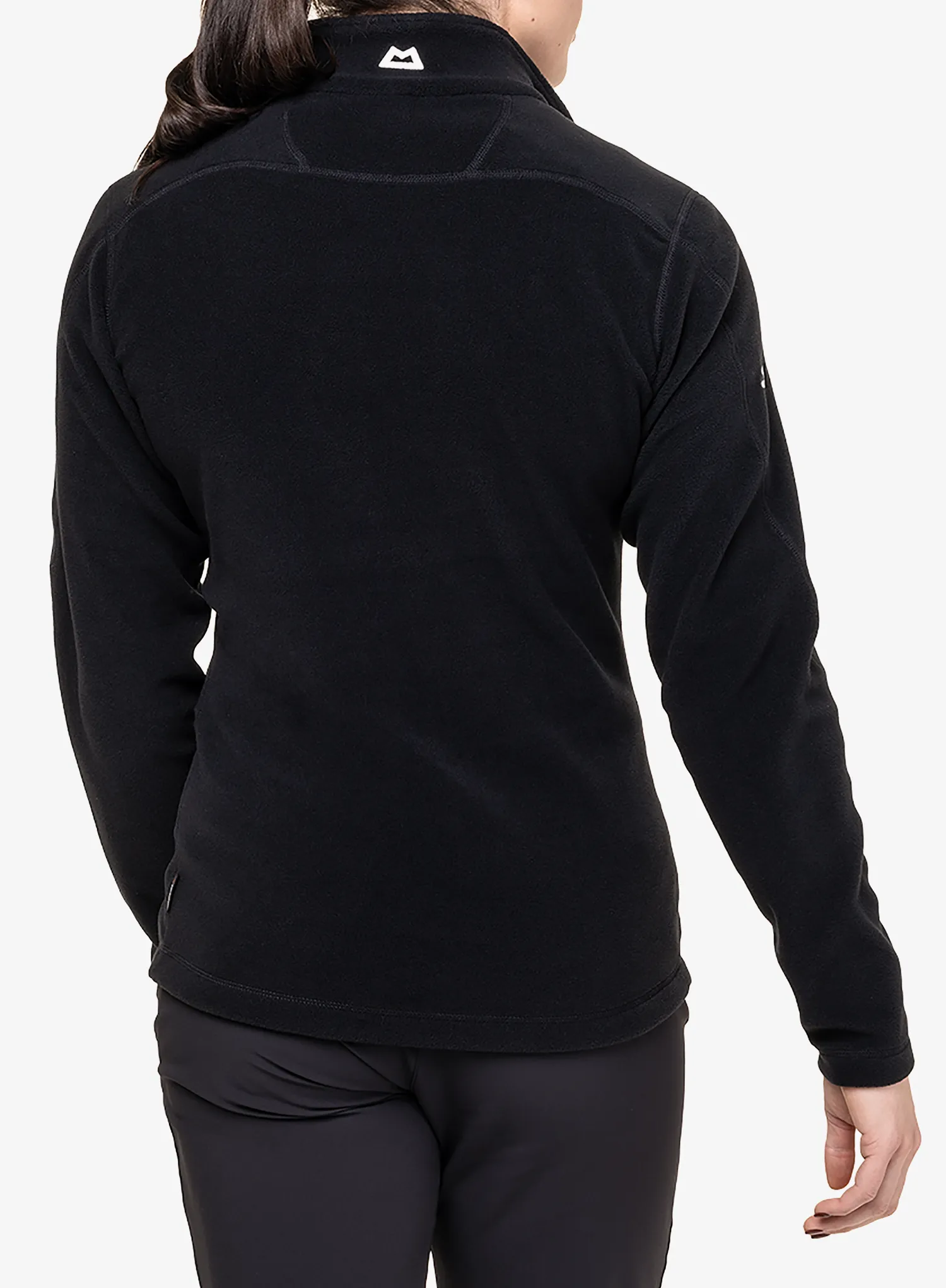 Ženski flis Mountain Equipment Micro Zip-T - black
