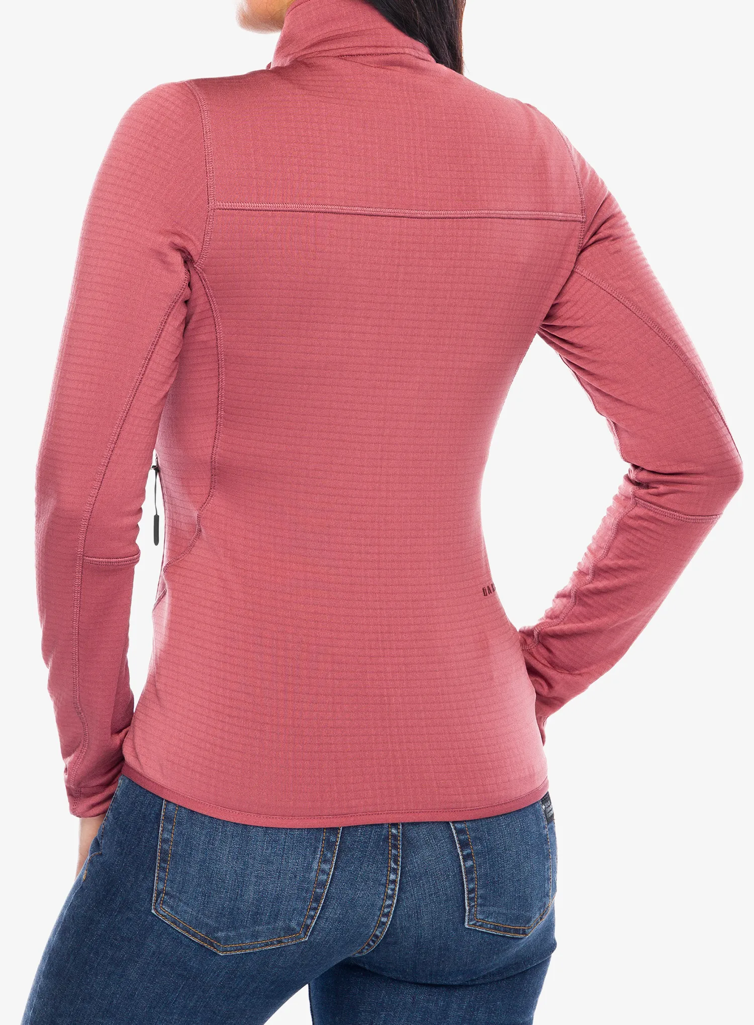 Ženski flis Oakley Canopy Full Zip Sweatshirt - rosewood