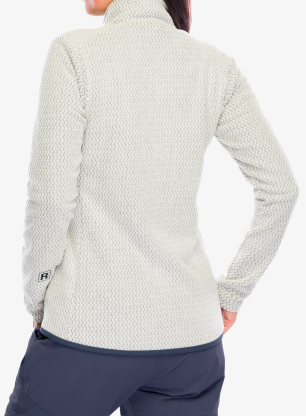 Ženski flis Patagonia R1 Air Jacket - wool white