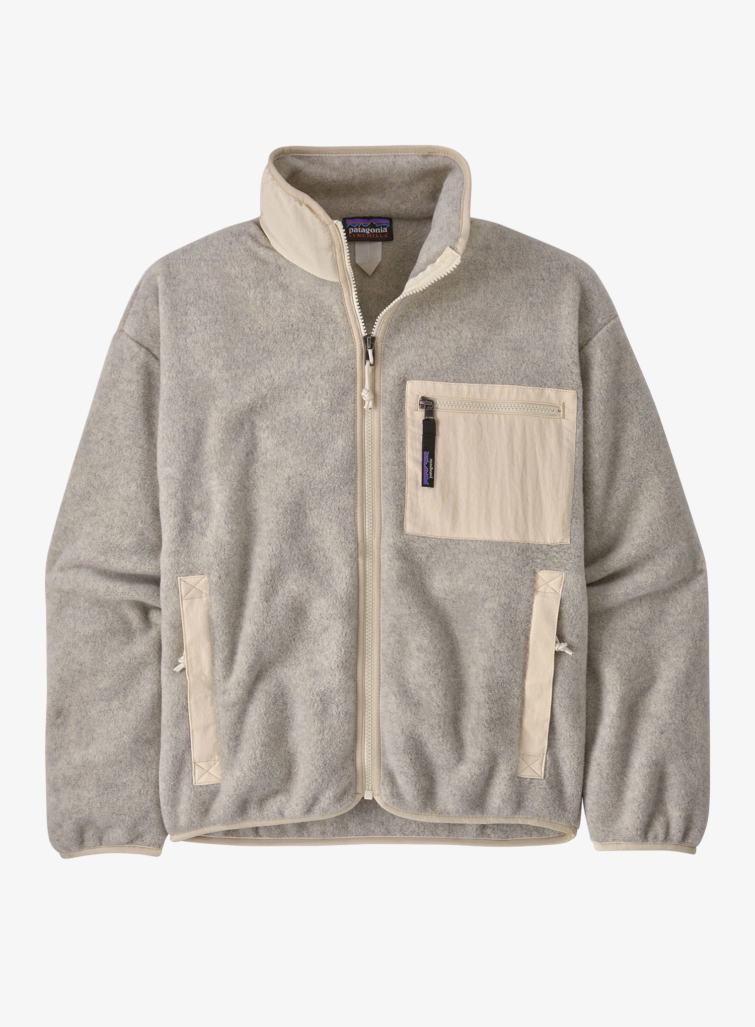 Ženski flis Patagonia Synch Jacket - oatmeal heather/natural