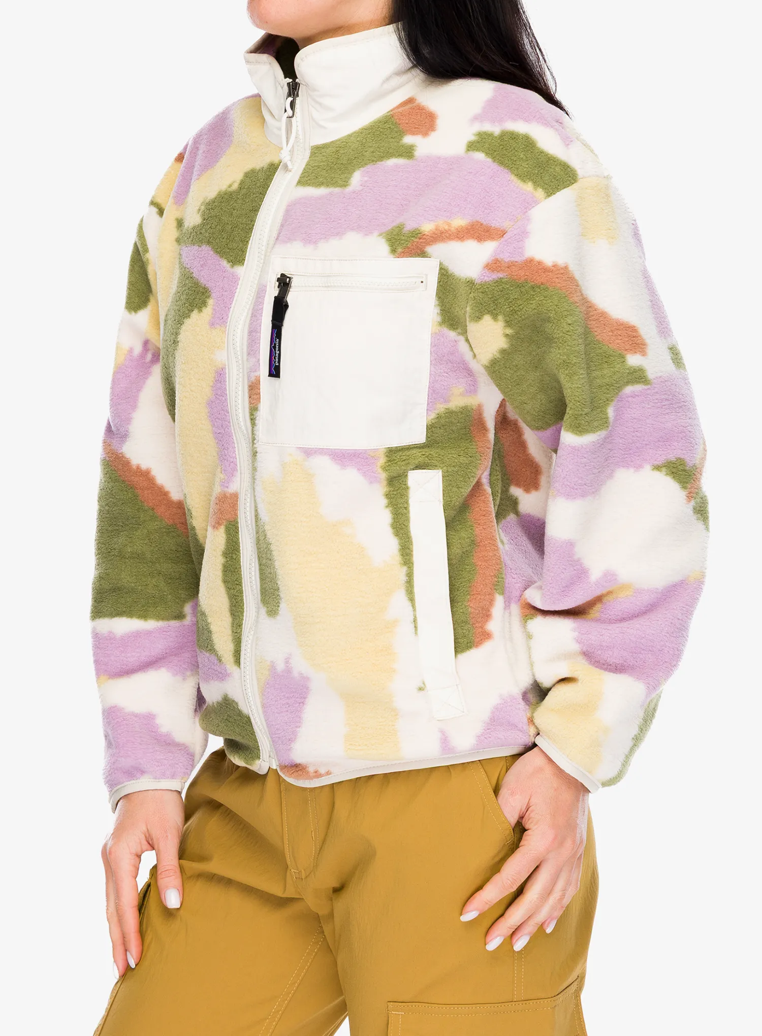 Ženski flis Patagonia Synch Jkt - sunshine/natural