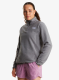 Ženski flis The North Face Glacier Fleece 1/4 Zip Jacket - tnf mid grey heather
