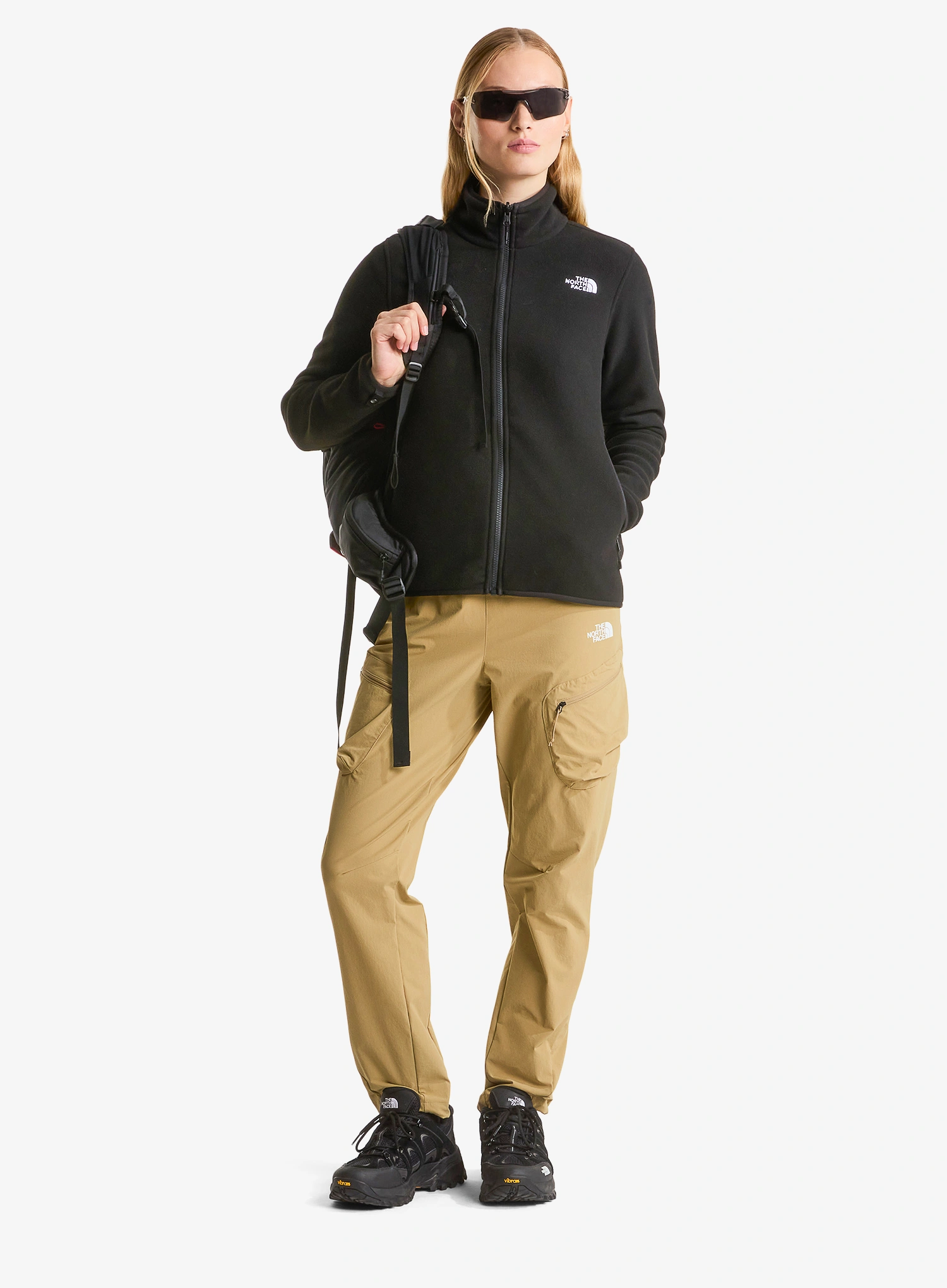 Ženski flis The North Face Glacier Fleece Jacket - tnf black