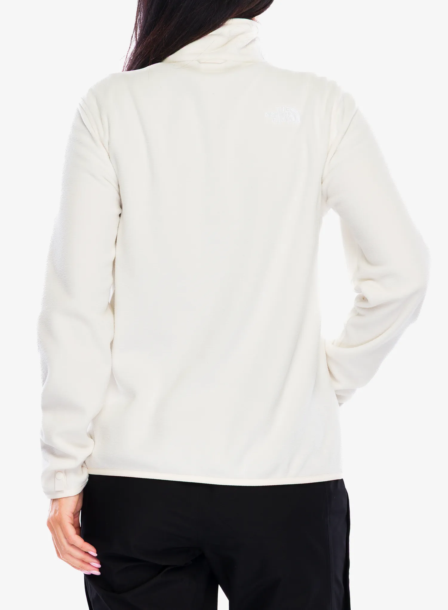 Ženski flis The North Face Glacier Fleece Jacket - white dune
