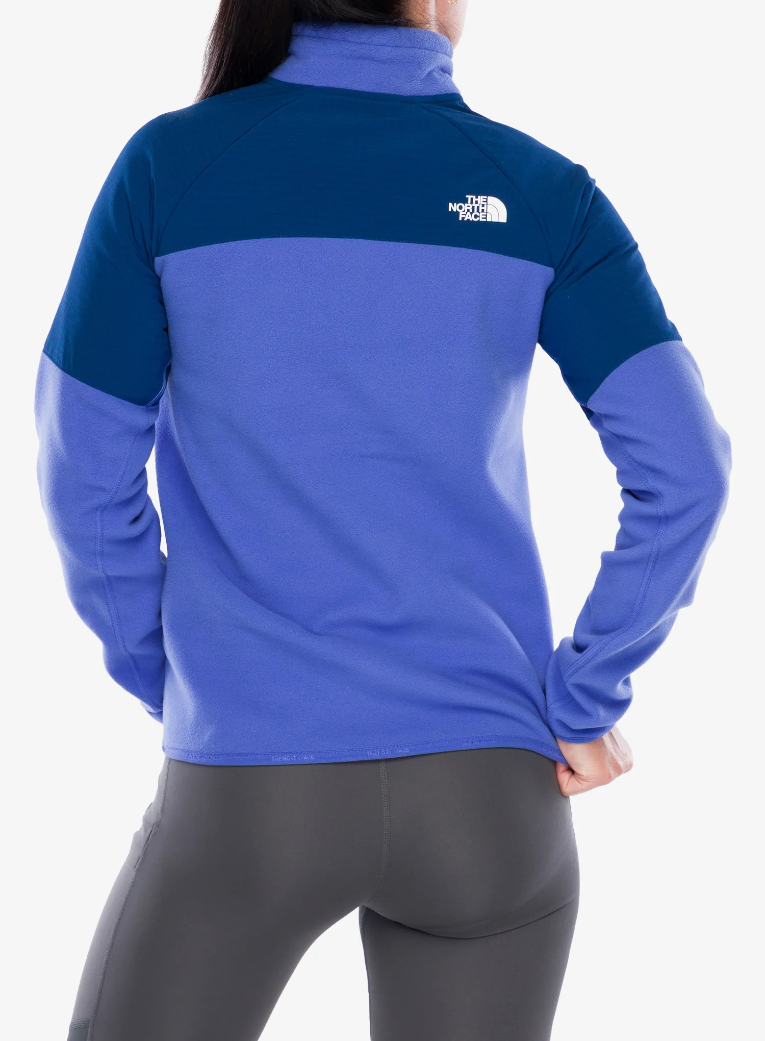 Ženski flis The North Face Glacier Heavyweight 1/2 Zip Jacket - indigo plum/estate blue