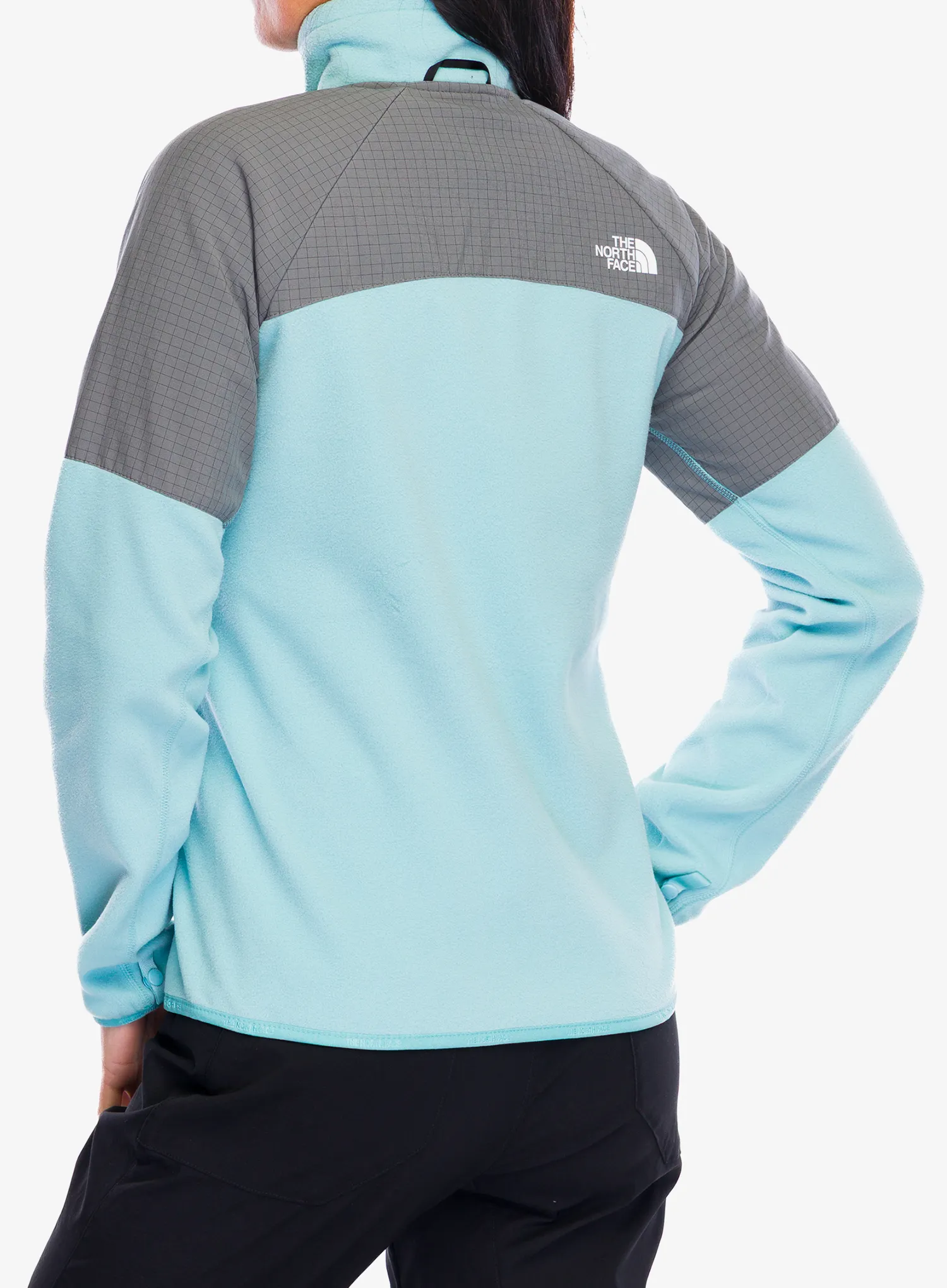 Ženski flis The North Face Glacier Heavyweight Full Zip Jacket - blue eclipse/smoked pearl