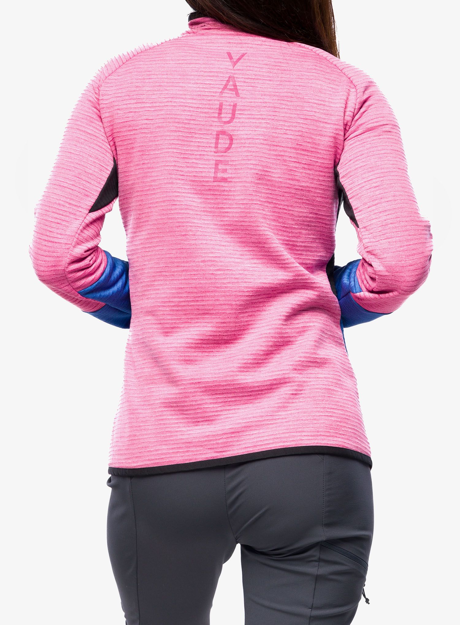 Ženski flis Vaude Larice HZ Fleece Jacket - rich pink