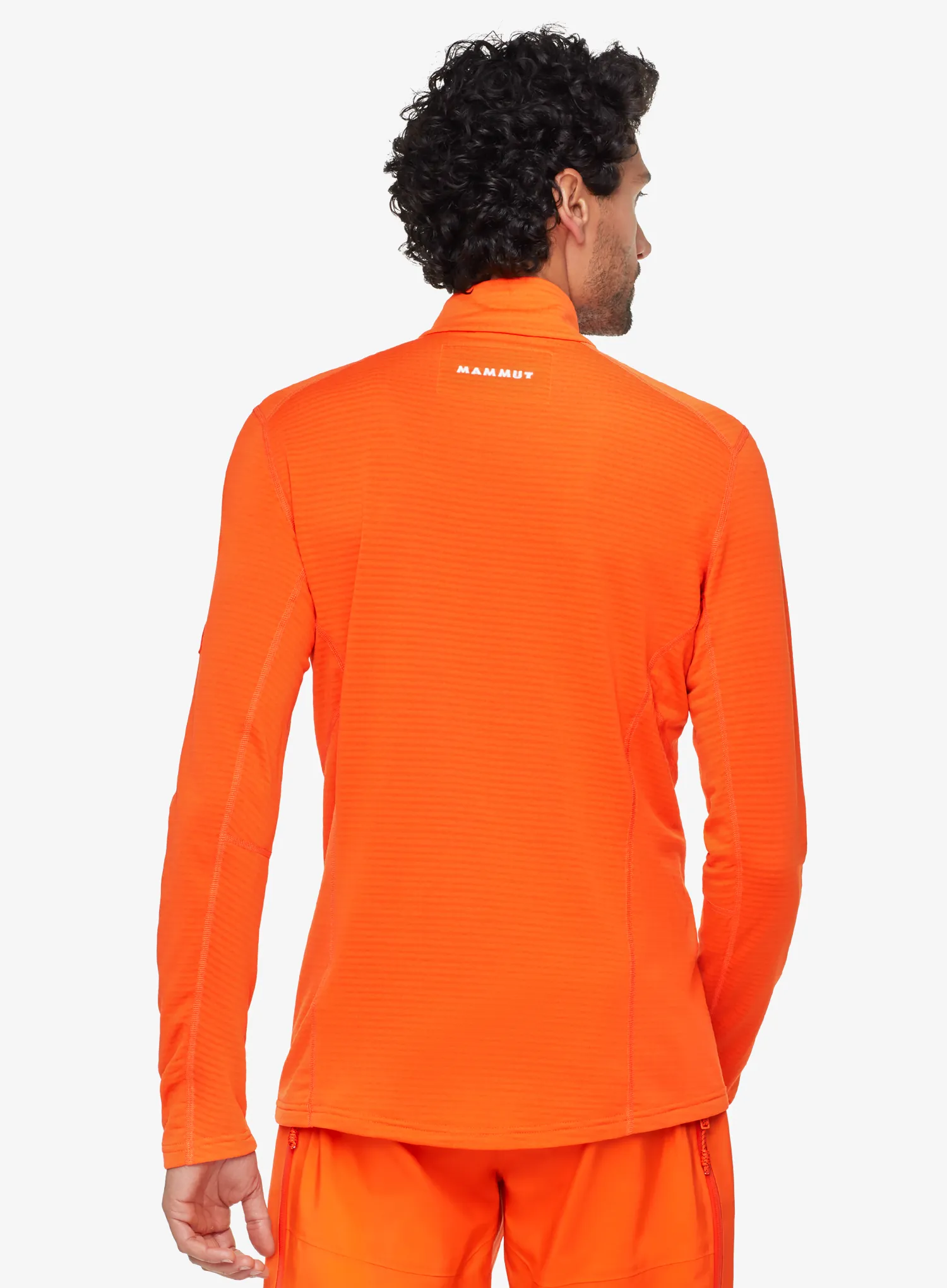 Flis Mammut Eiger Nordwand Advanced FL Half Zip Pull - eiger orange