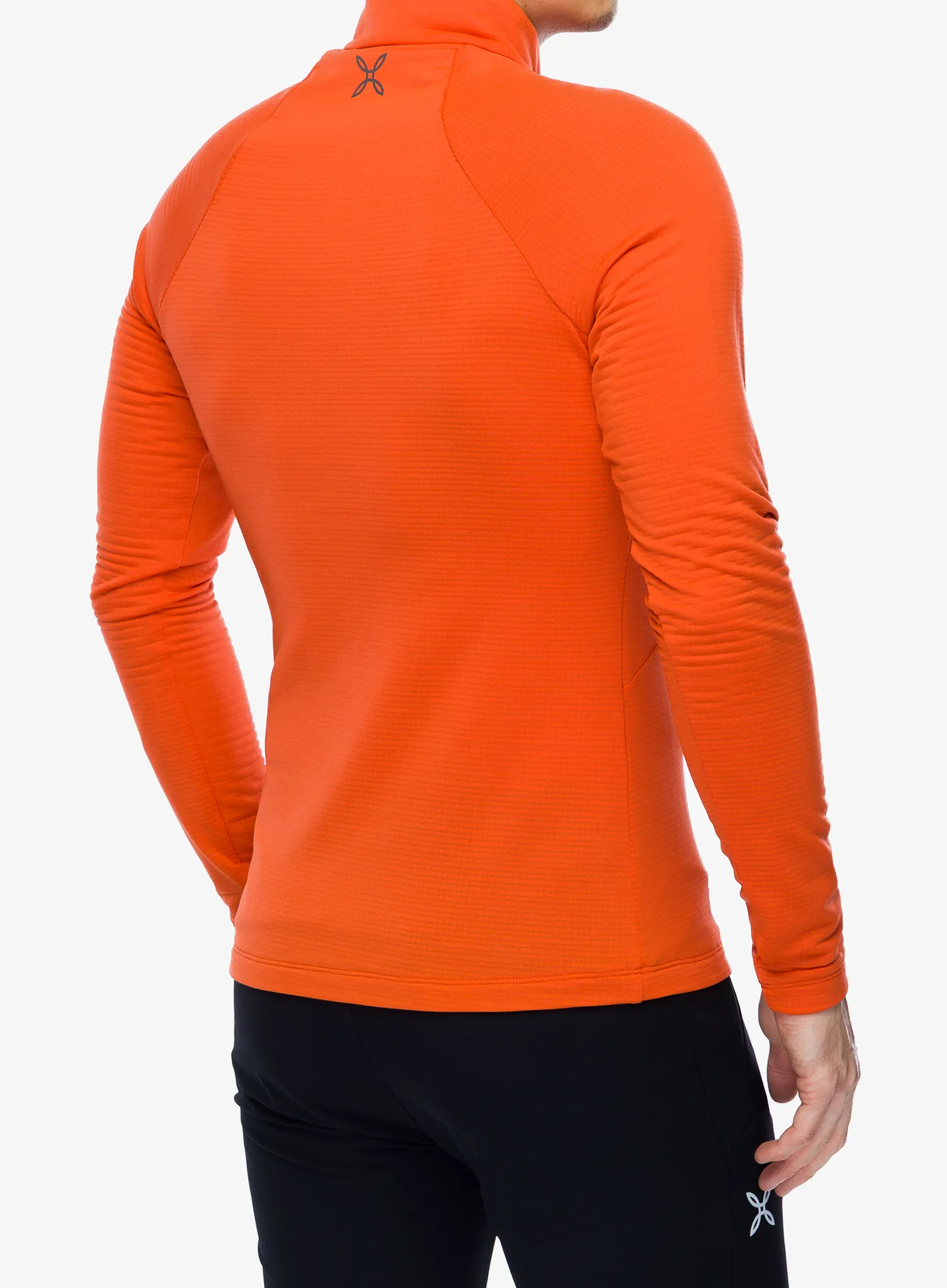 Flis Montura Peak Power Grid Polartec Anorak - orange