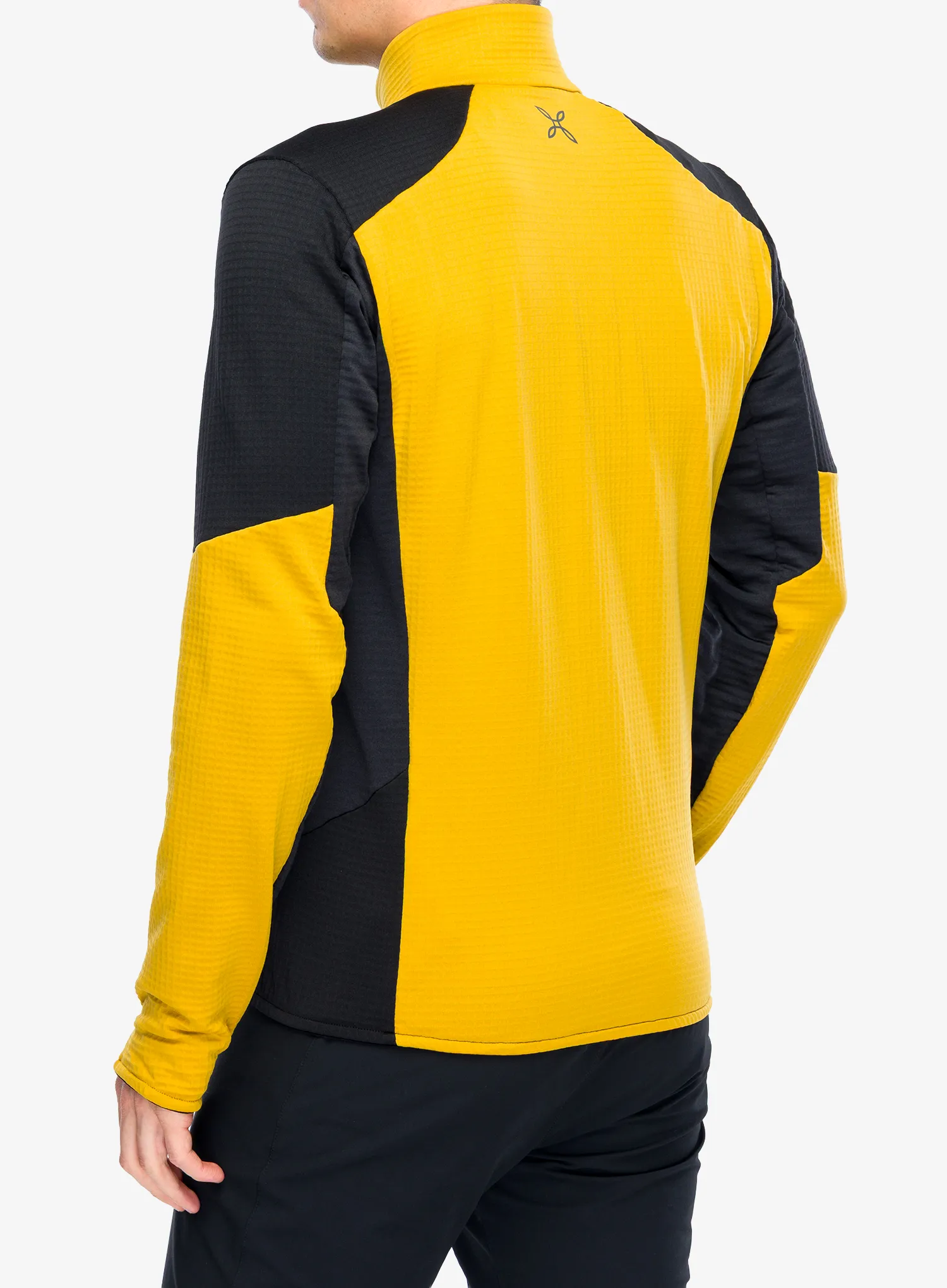 Flis Montura Stretch Color Maglia - mustard