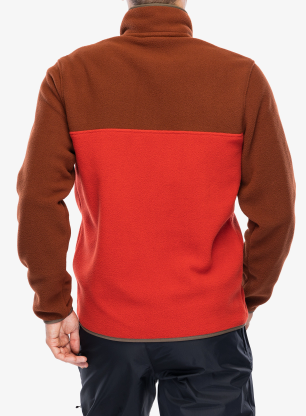 Flis Patagonia Lightweight Synch Snap-T Pullover - amanita red