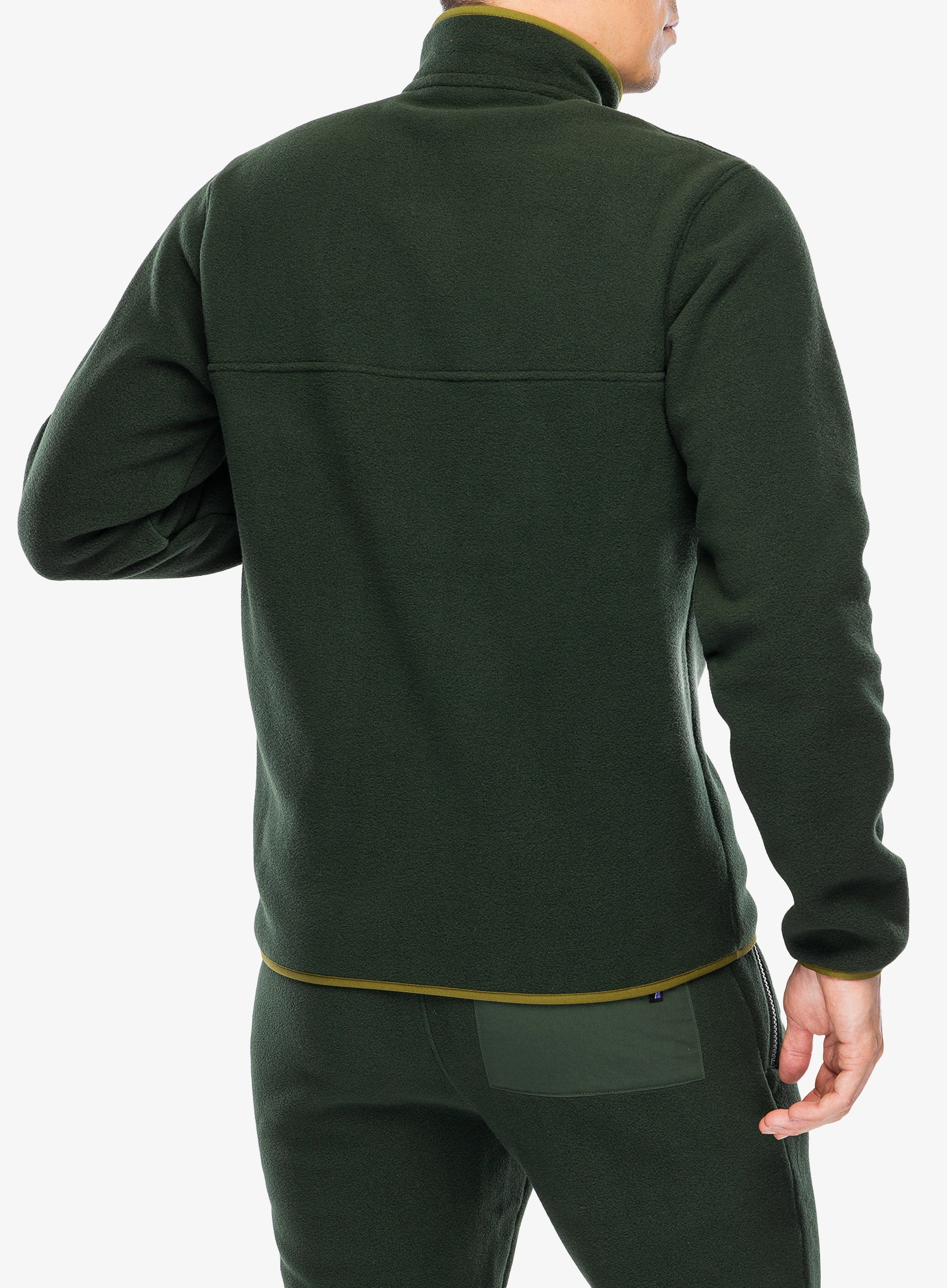 Flis Patagonia Lightweight Synch Snap-T Pullover - old growth green