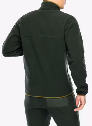 Flis Patagonia Lightweight Synch Snap-T Pullover - old growth green
