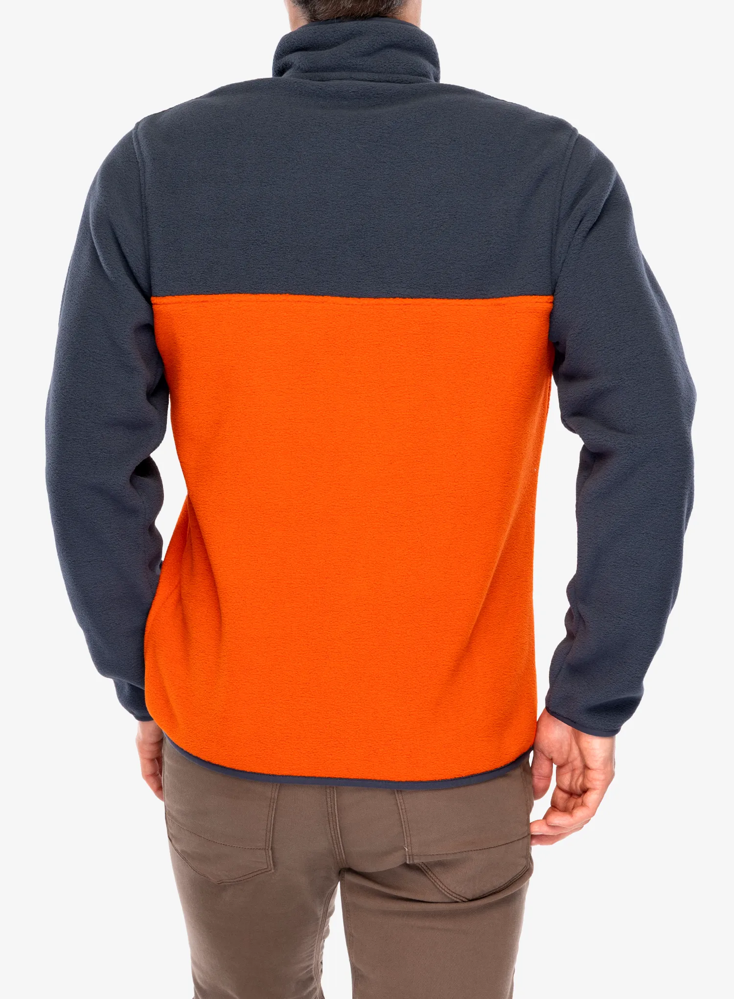 Flis Patagonia Lightweight Synch Snap-T Pullover - pollinator orange