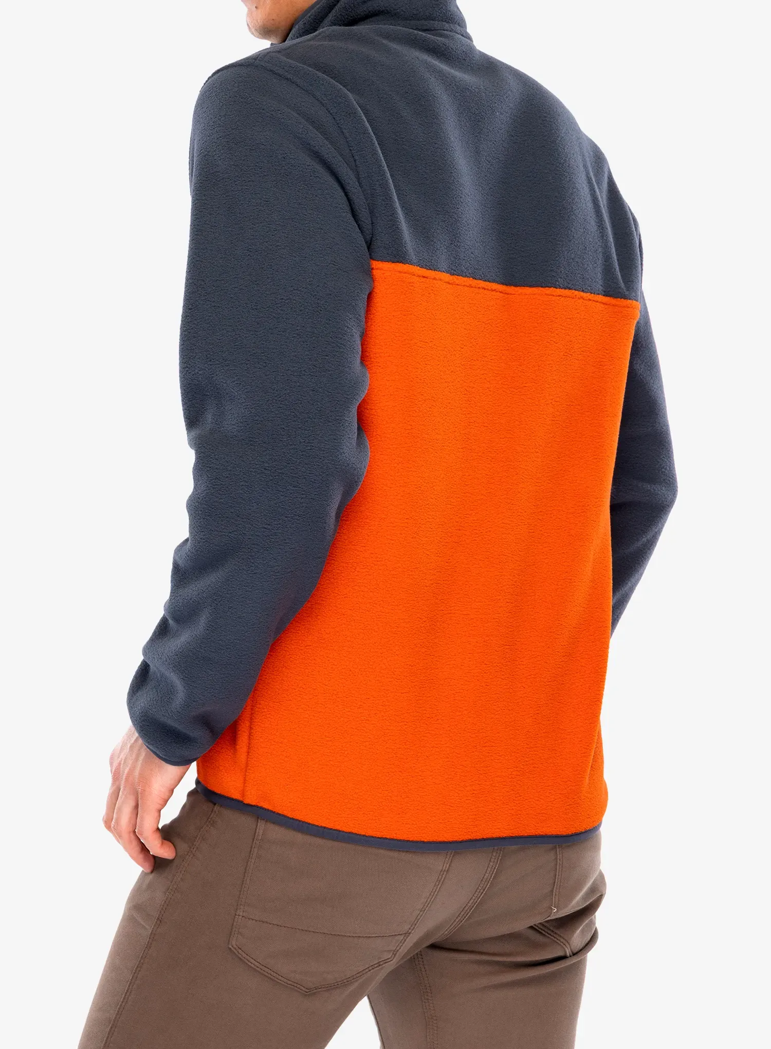 Flis Patagonia Lightweight Synch Snap-T Pullover - pollinator orange