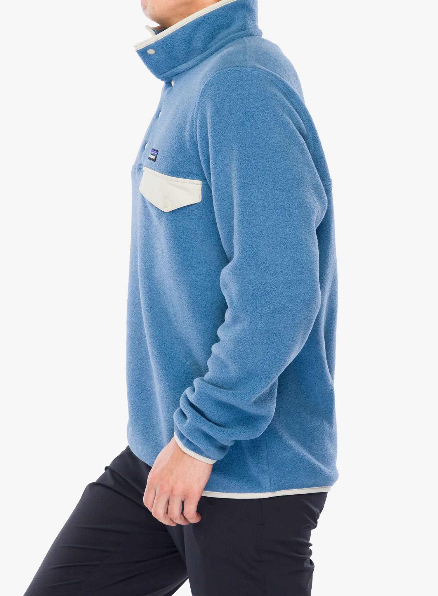 Flis Patagonia Lightweight Synch Snap-T Pullover - still blue
