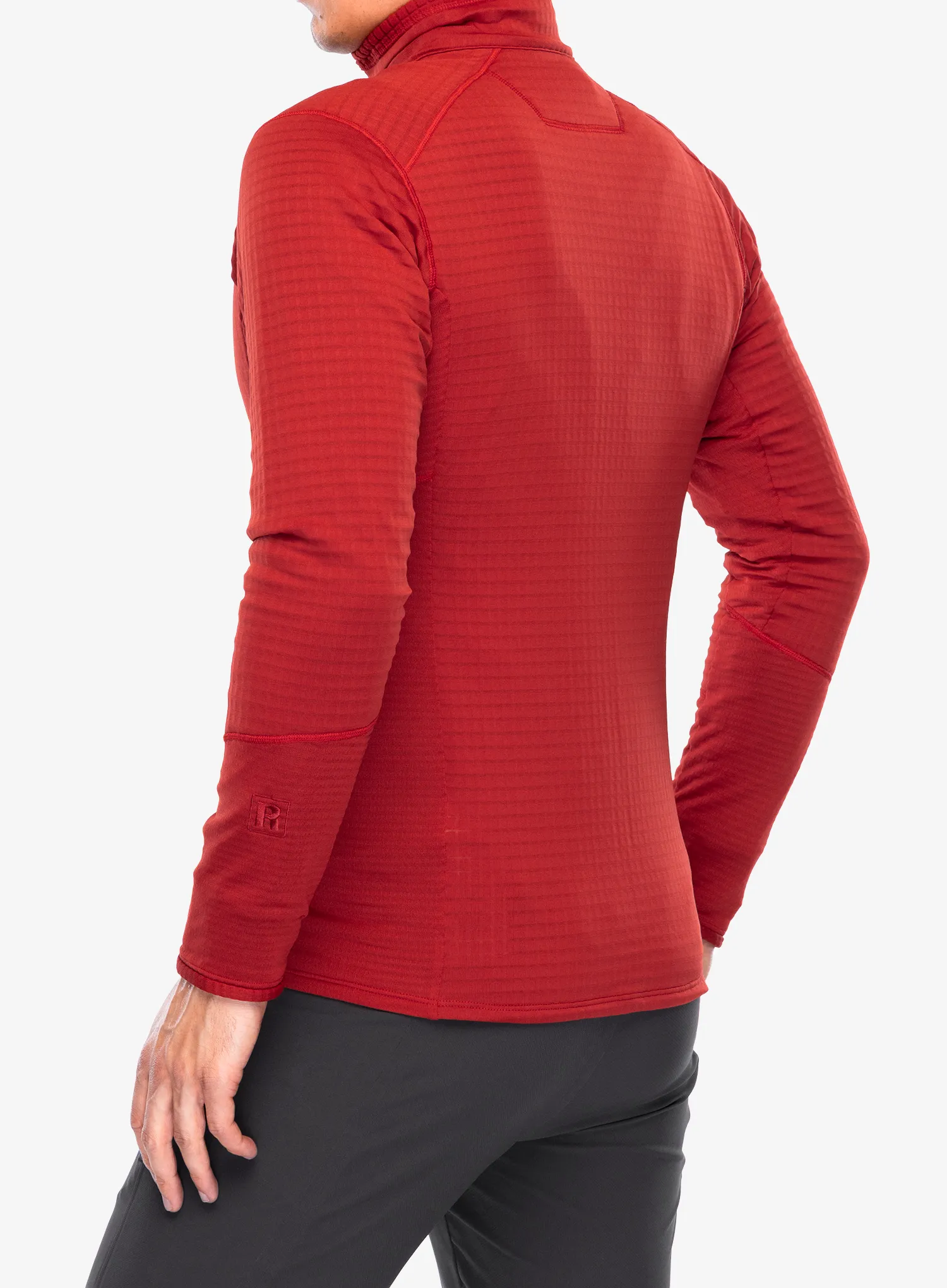 Flis Patagonia R1 Hybrid Jacket - amanita red