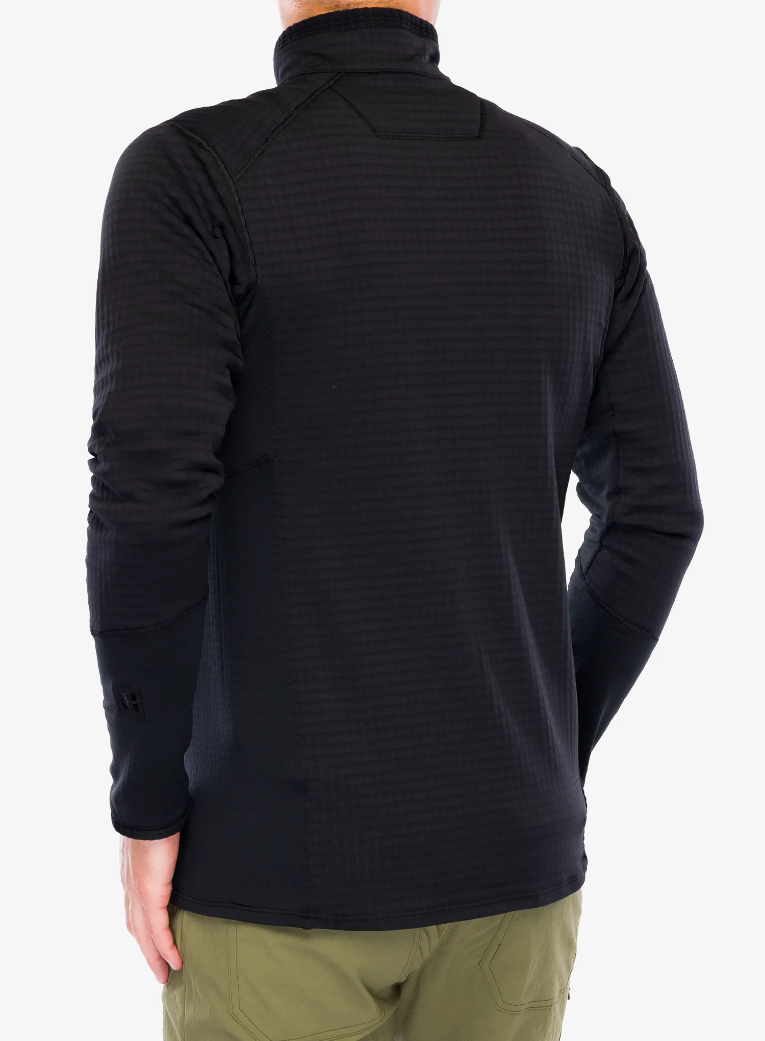 Flis Patagonia R1 Hybrid Jacket - black