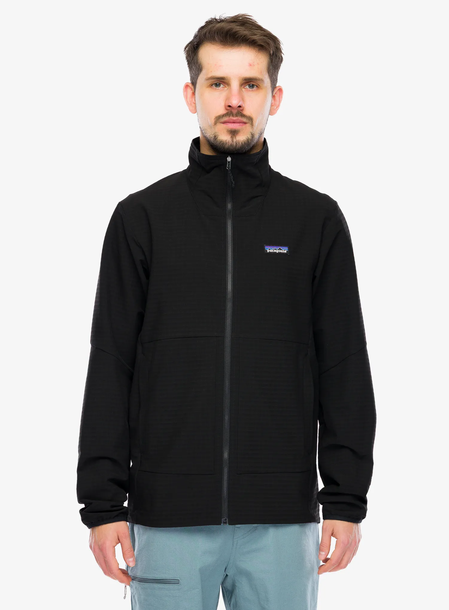 Flis Patagonia R1 TechFace JKT - black