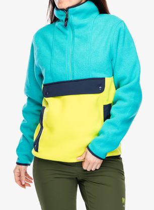 Flis Patagonia Synchilla Anorak - phosphorus green