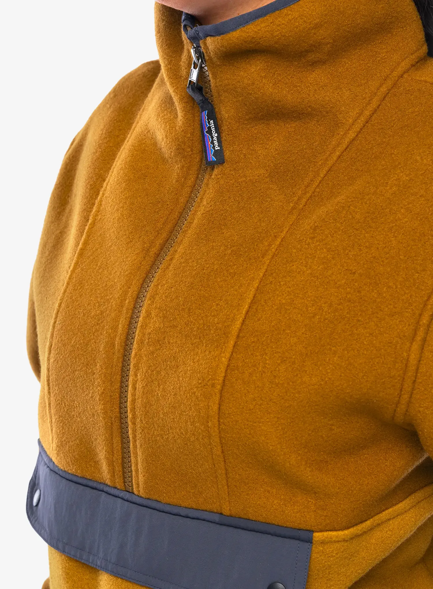 Flis Patagonia Synch Anorak - raptor brown