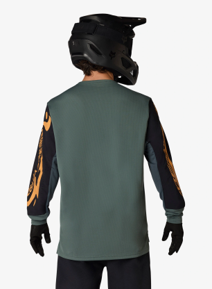 Kolesarska jopa Fox Defend LS Jersey Creation - sage