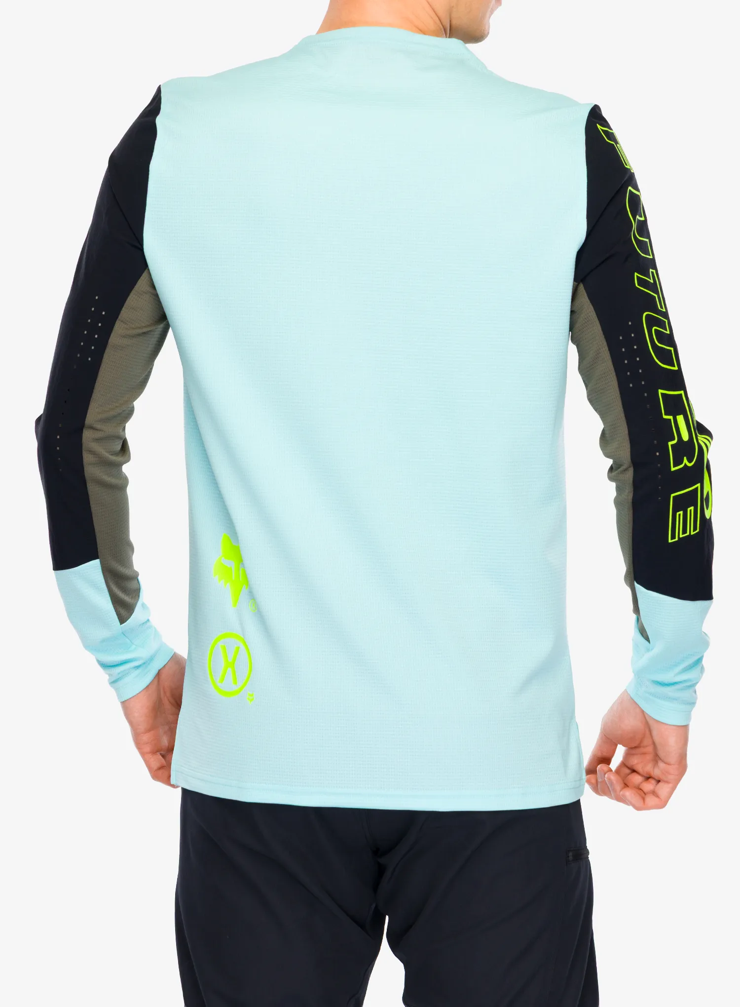 Kolesarska jopa Fox Defend LS Jersey Elevated - light blue