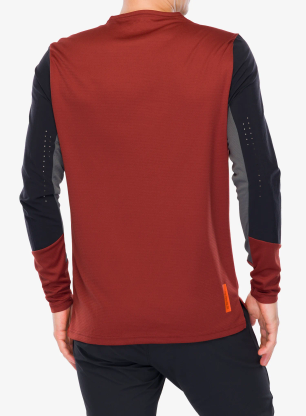 Kolesarska jopa Fox Defend LS Jersey - rust