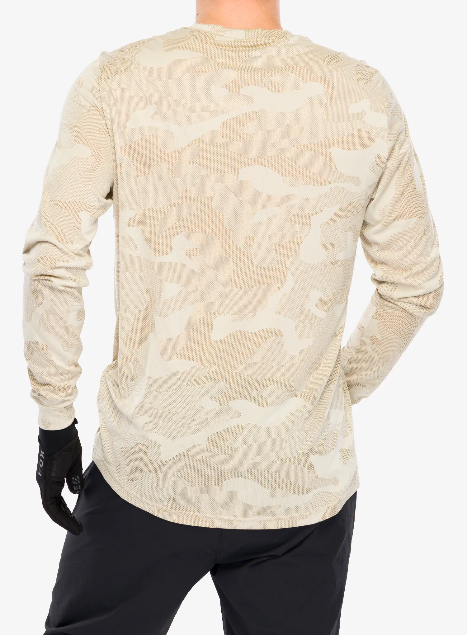 Kolesarska jopa Fox Ranger Tru Dri LS Jersey - cream