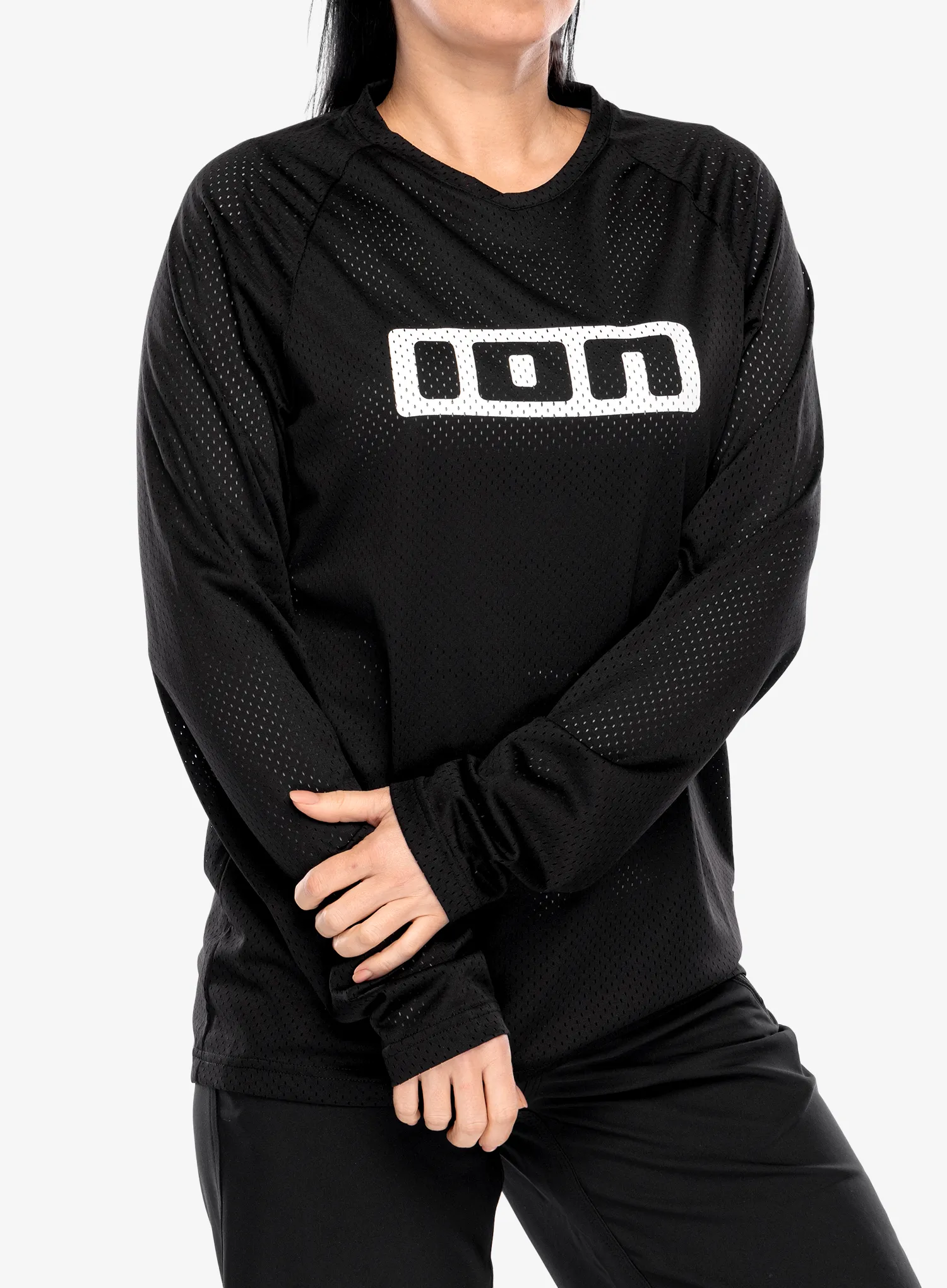 Kolesarska jopa ION Logo LS - black
