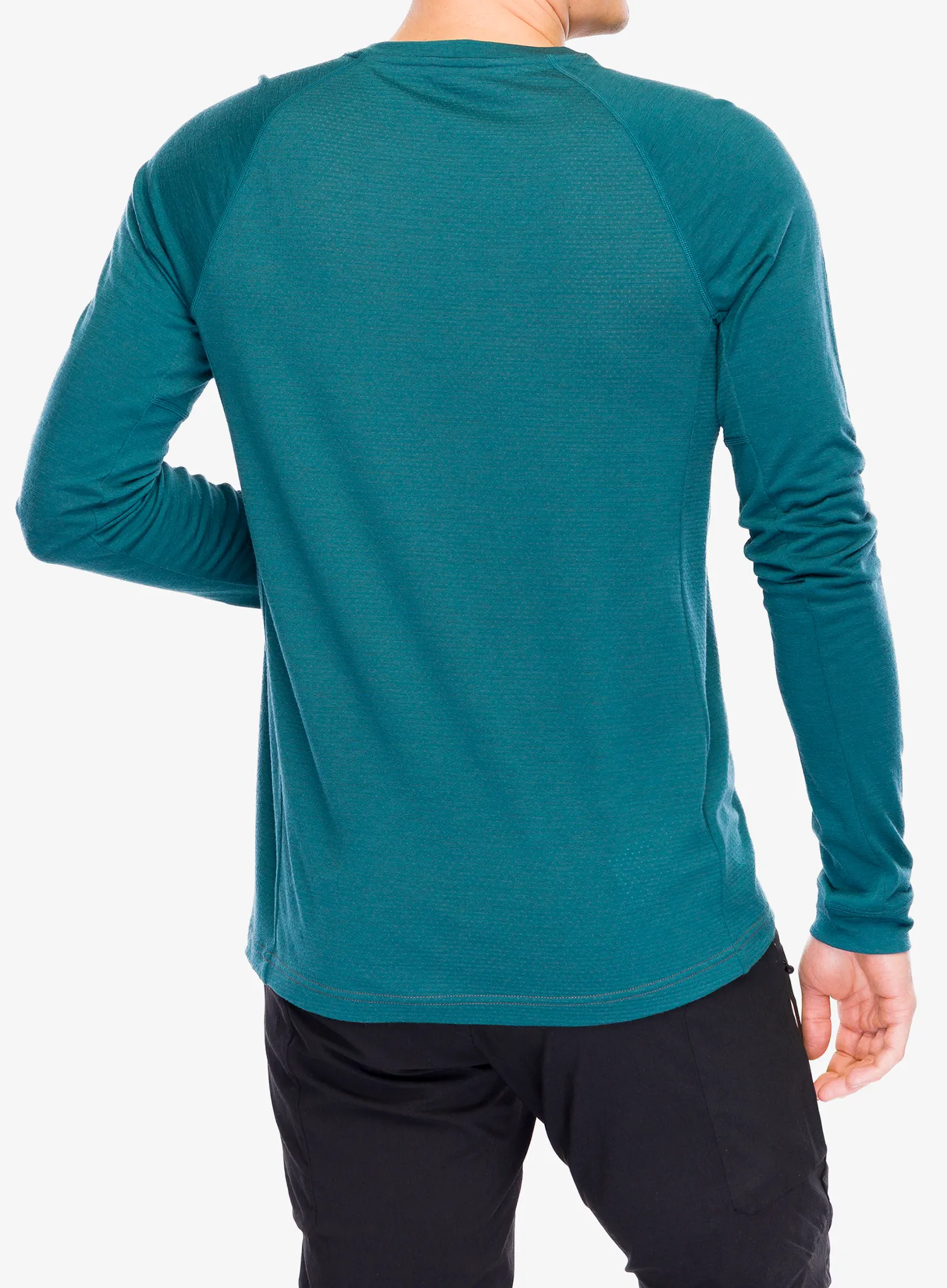 Kolesarska jopa Mons Royale Tarn Merino Long Sleeve - iron/abyss