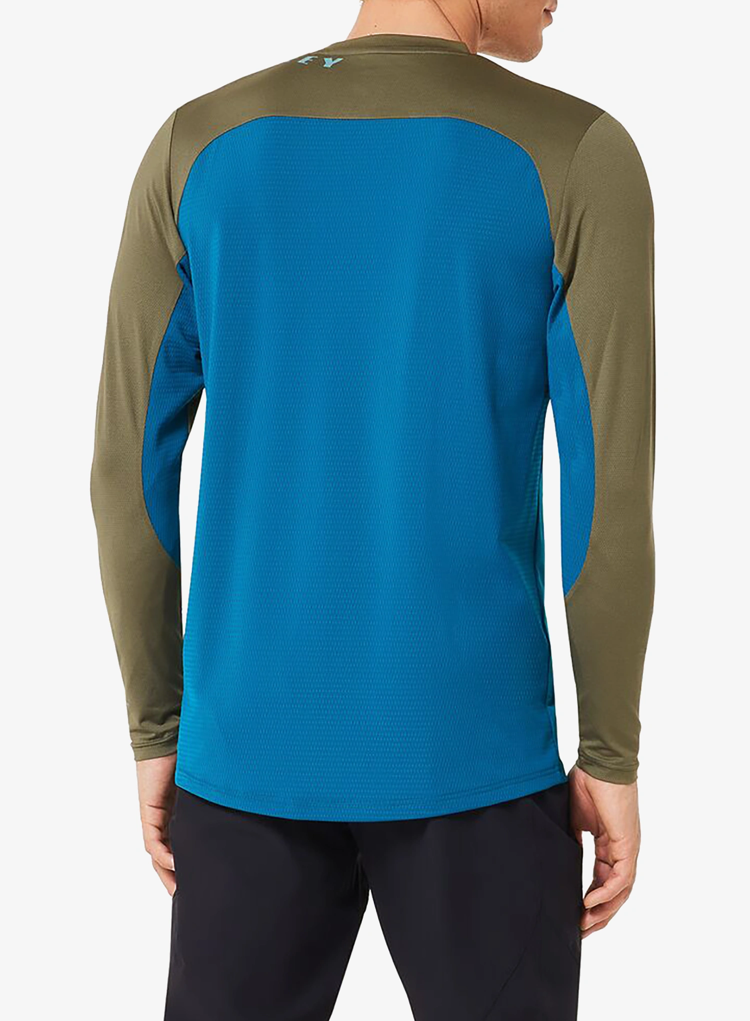 Kolesarska jopa Oakley Free Ride RC LS Jersey - army green/new balsam