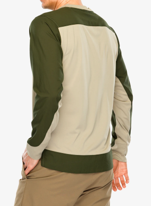 Kolesarska jopa Patagonia LS Dirt Craft Jersey - seabird grey