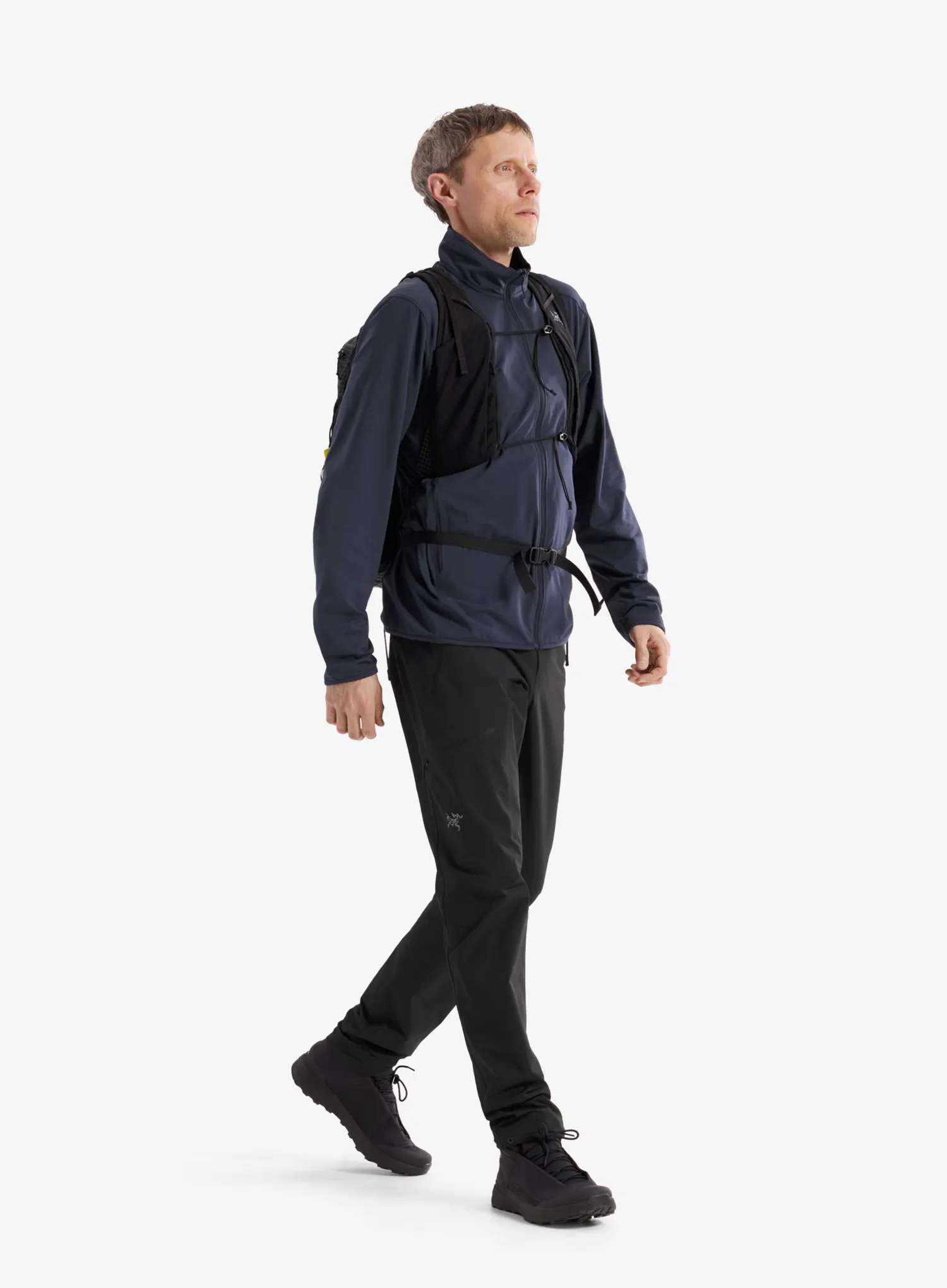 Jopica na zadrgo Arcteryx Kyanite Lightweight Jacket - black sapphire