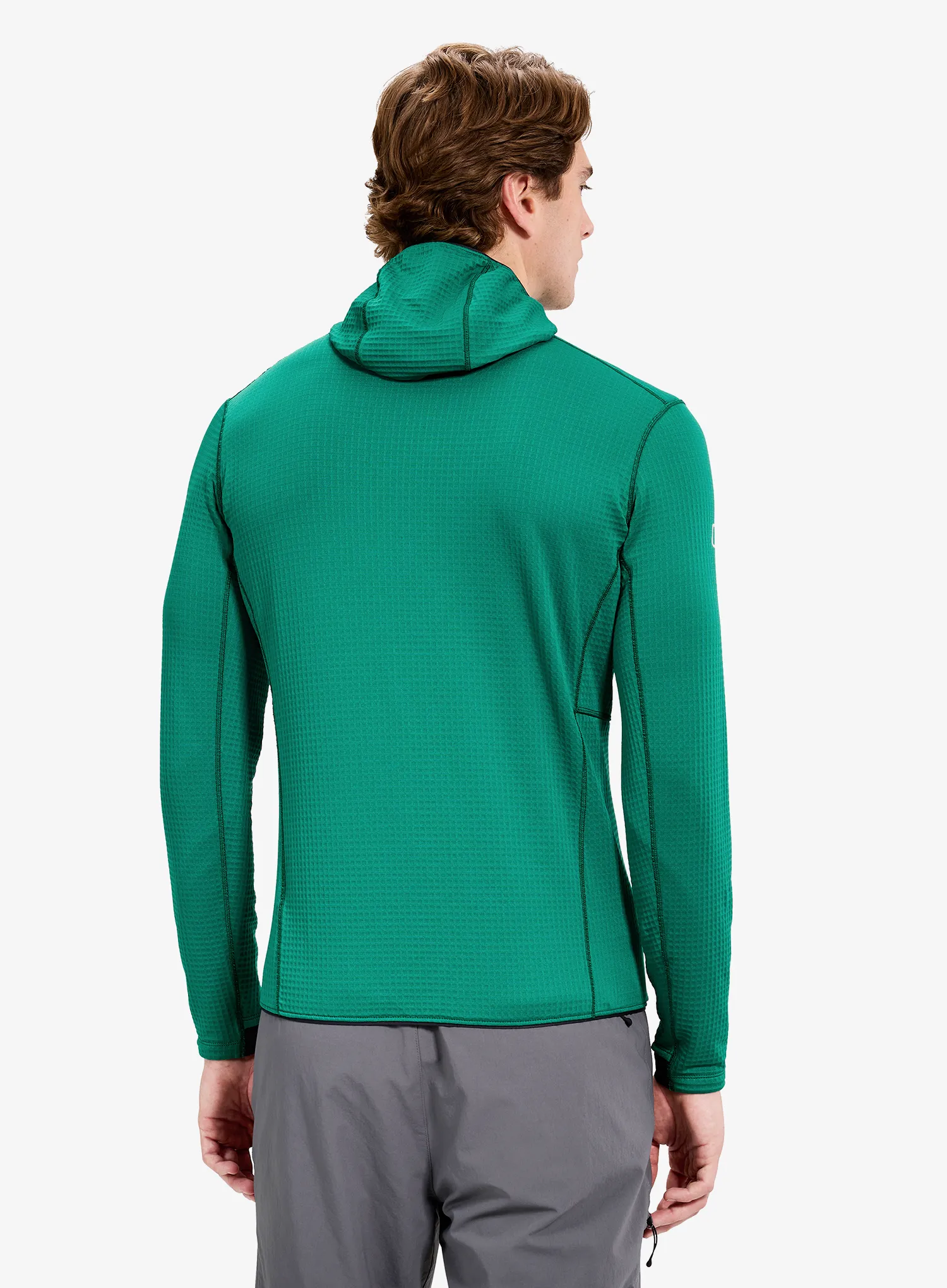 Jopica na zadrgo Berghaus Ridge-Hiker Hoody - meadow green/jet black