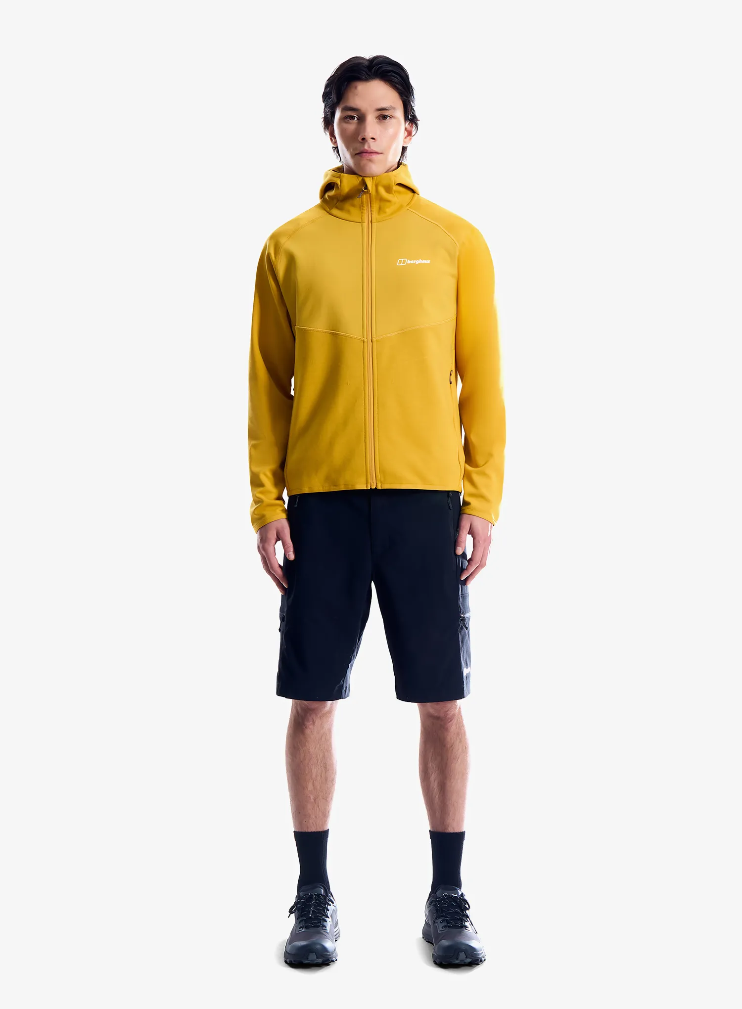 Jopica na zadrgo Berghaus Trawden Jacket - spiced mustard