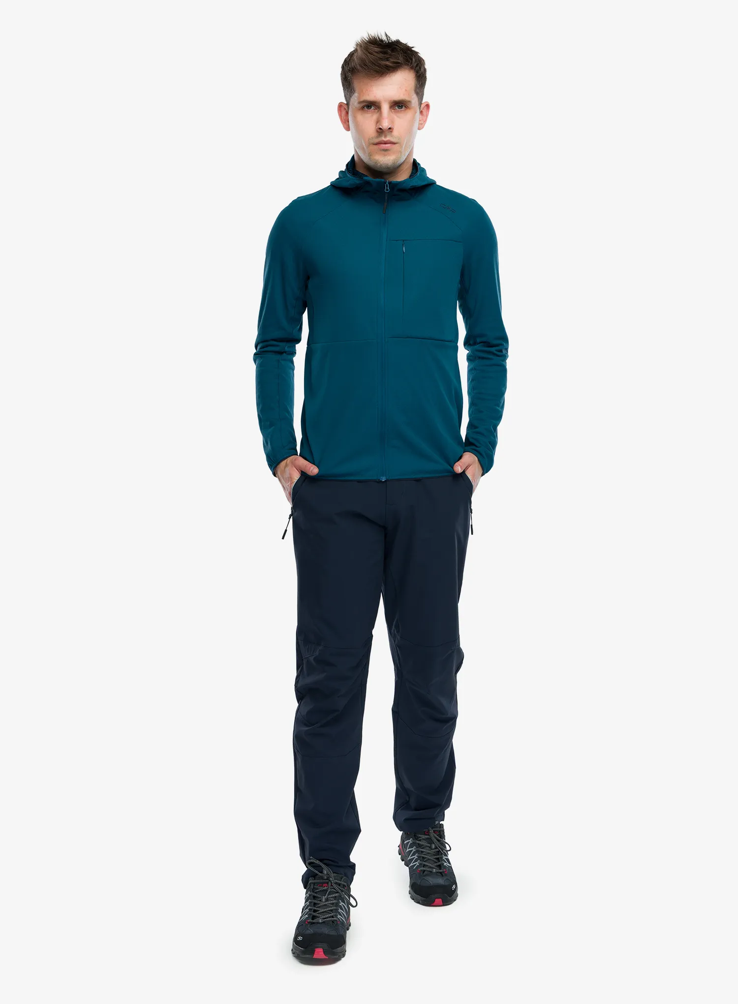 Jopica na zadrgo CMP Ventryx Jacket - petroleum