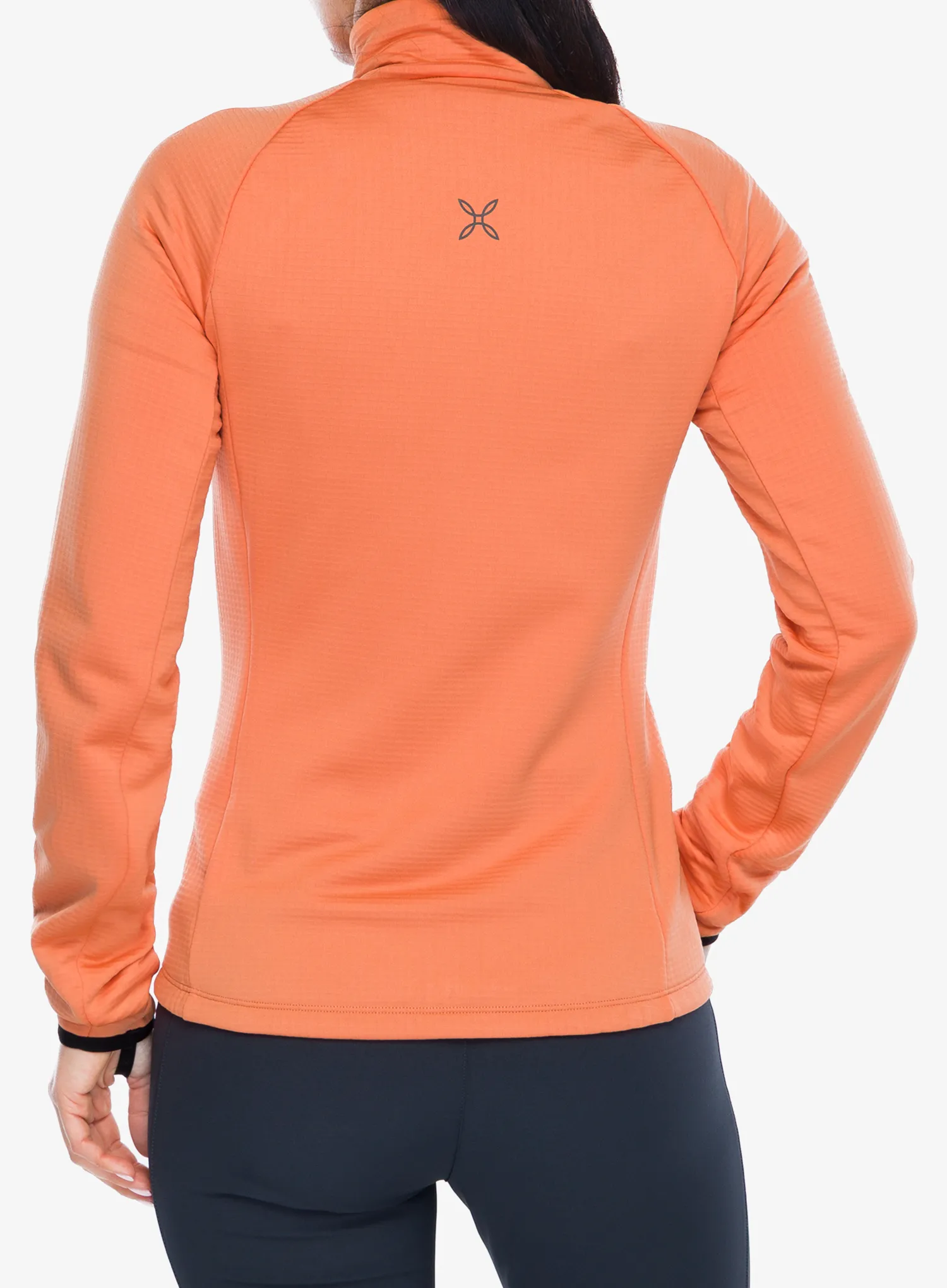 Ženska jopica z zadrgo Montura Fadis Grid Maglia - melon