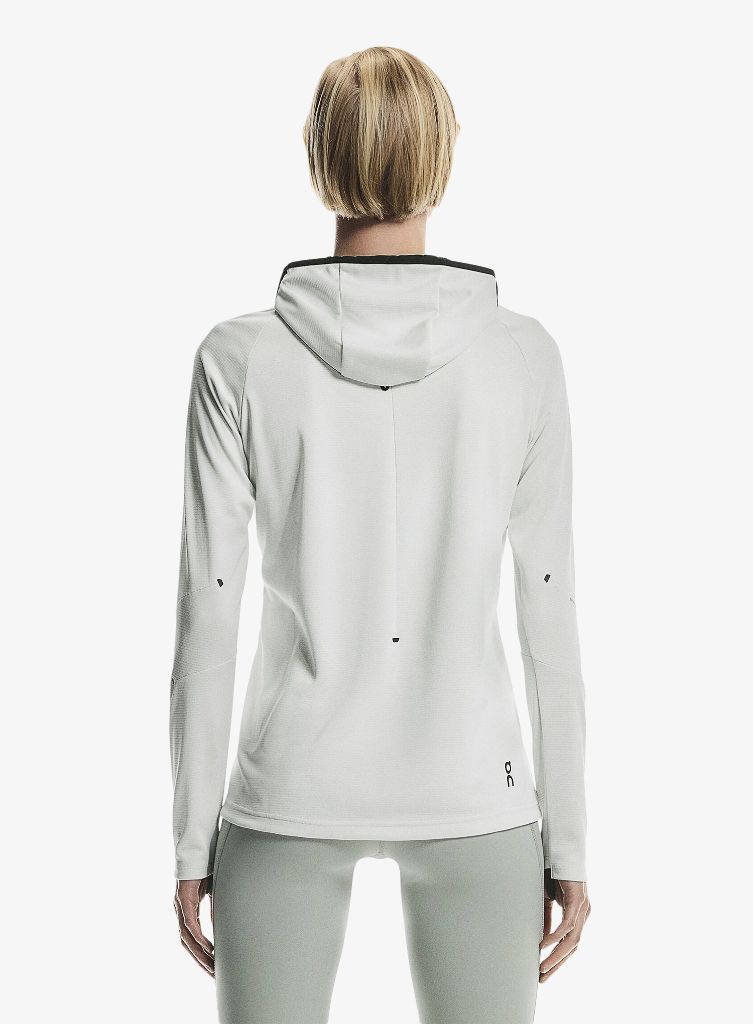 Ženska jopica z zadrgo On Climate Zip Hoodie - iceberg