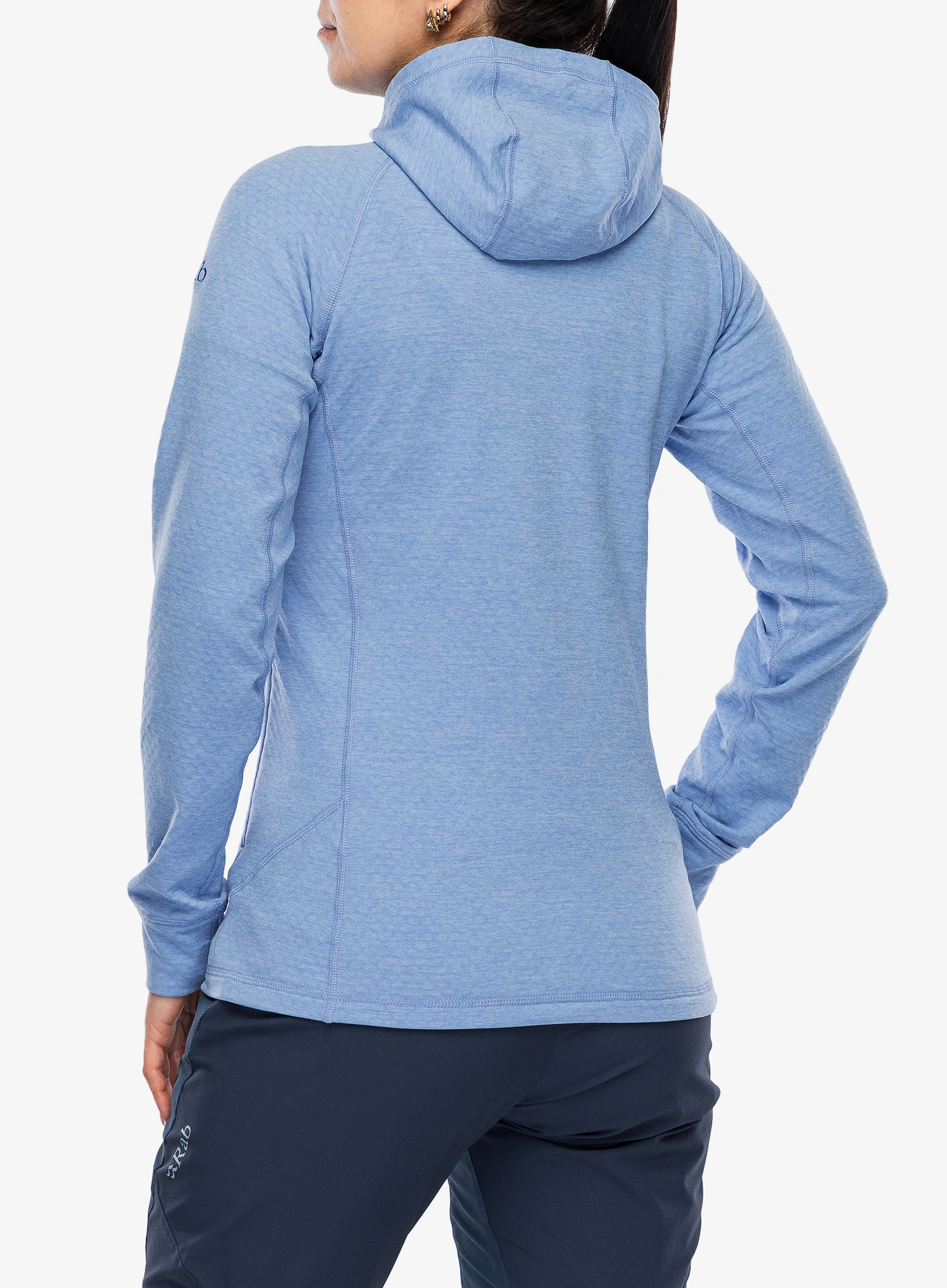 Ženska jopica z zadrgo Rab Nexus Hoody - bluebird
