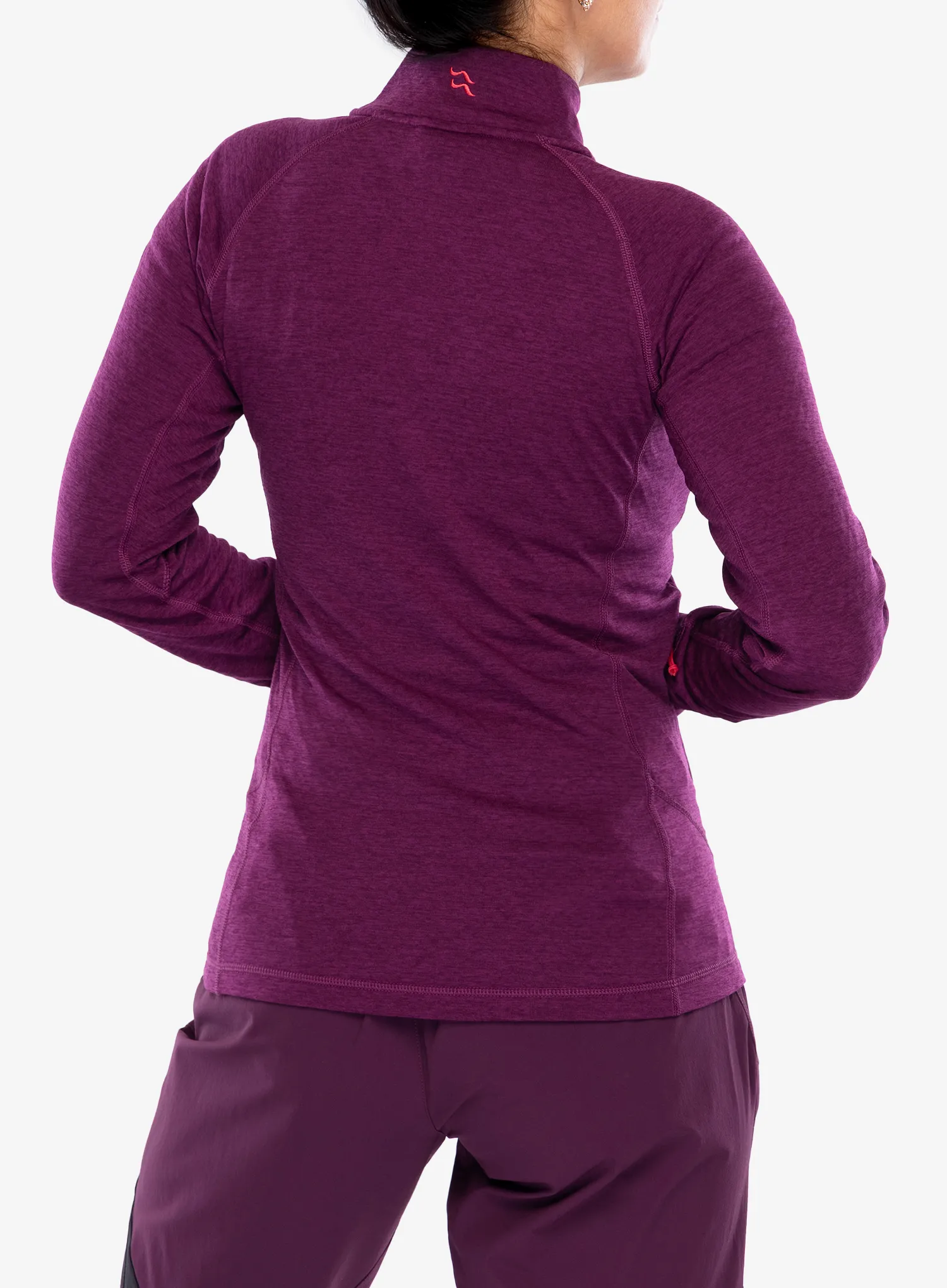 Ženska jopica z zadrgo Rab Nexus Jacket - mulberry