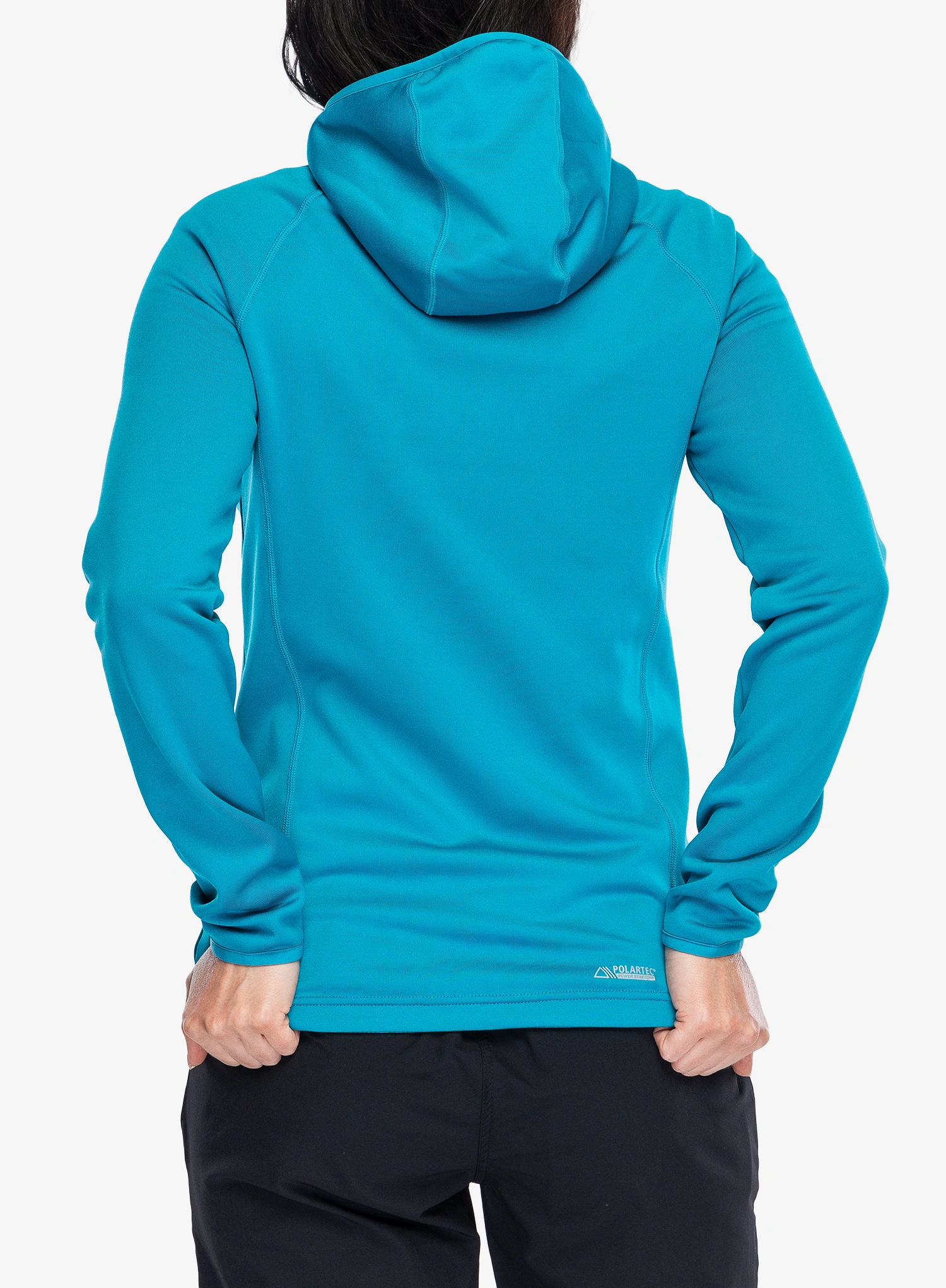 Ženska jopica z zadrgo Viking Jukon Hoodie Polartec - grass green