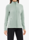 Ženska jopica z zadrgo Viking Midlayer Fleece Tesero Polartec - green