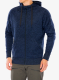 Jopica na zadrgo Helikon-Tex Covert Tactical Hoodie FullZip - blue